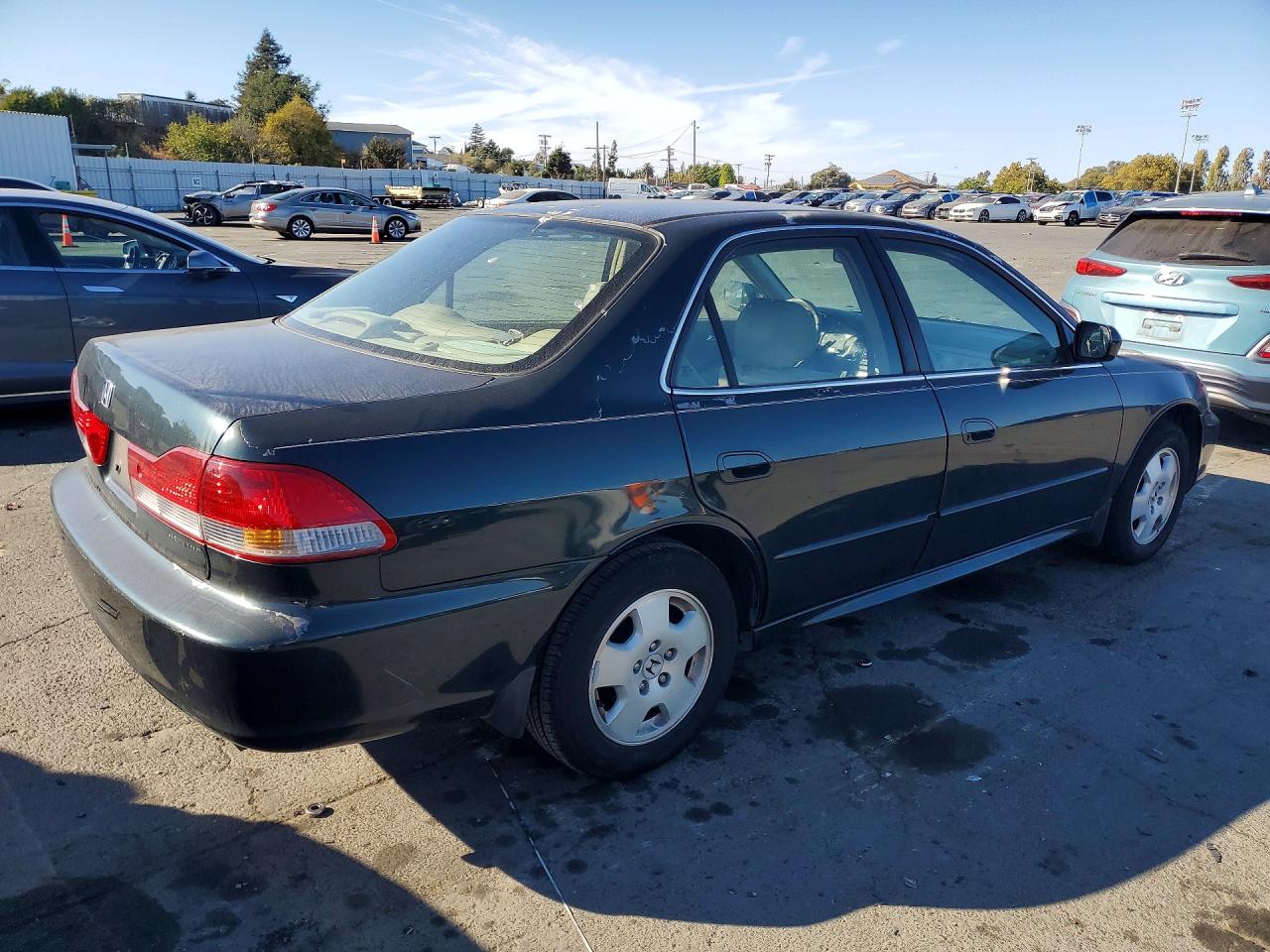 2001 Honda Accord Ex Зеленый vin: 1HGCG16591A063547