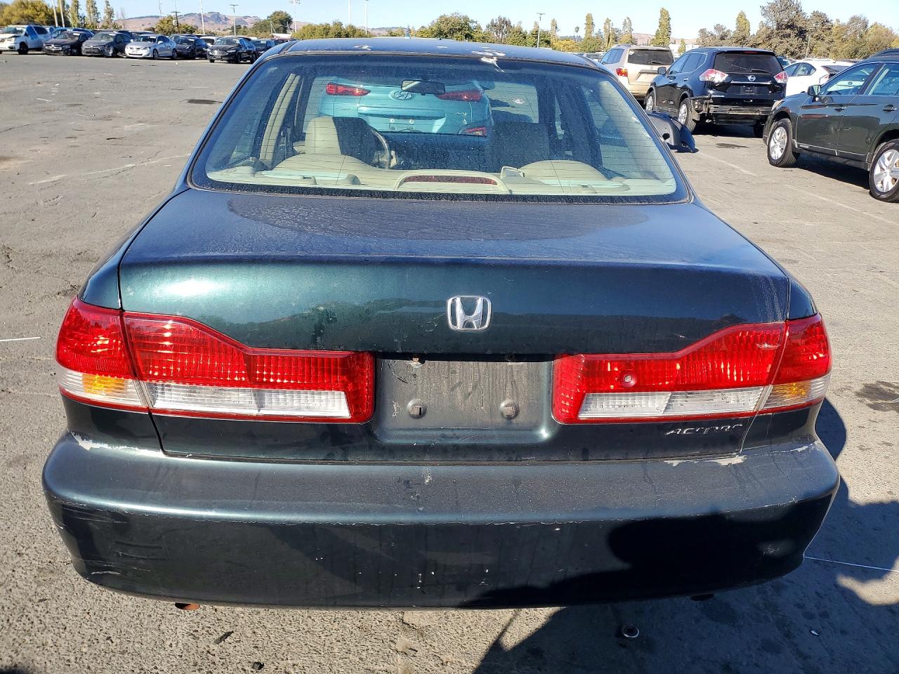 2001 Honda Accord Ex Зеленый vin: 1HGCG16591A063547