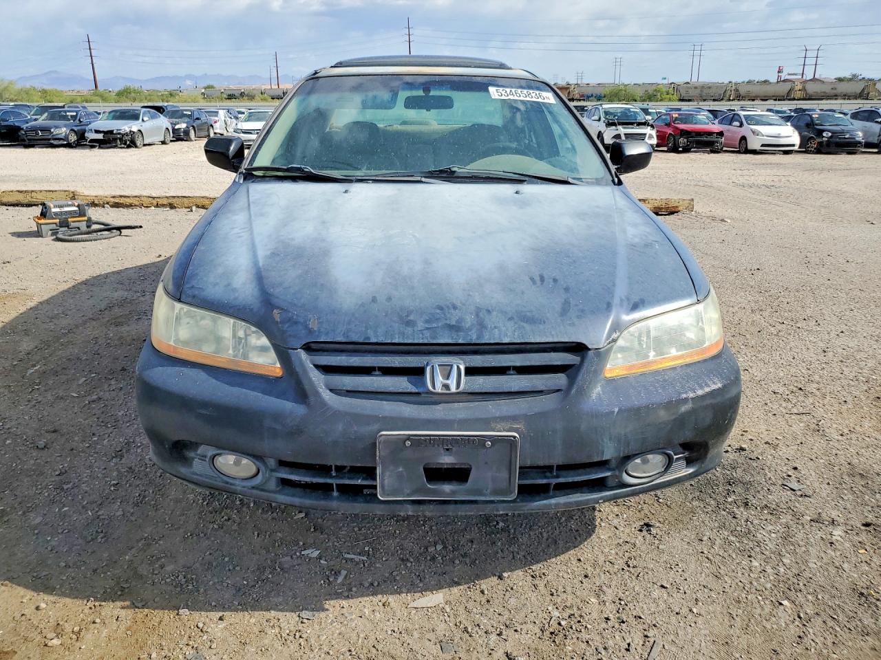 2001 Honda Accord Ex Black vin: 1HGCG16591A063712