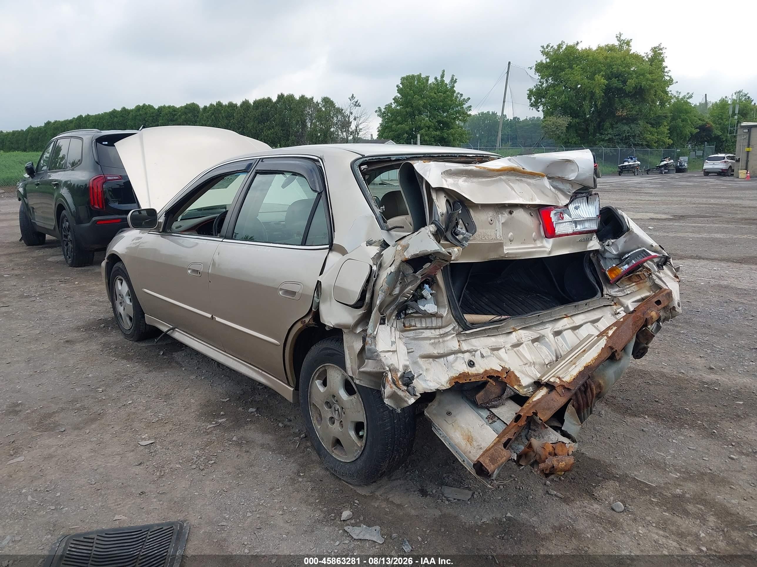 2001 Honda Accord 3.0 Ex Gold vin: 1HGCG16591A071910