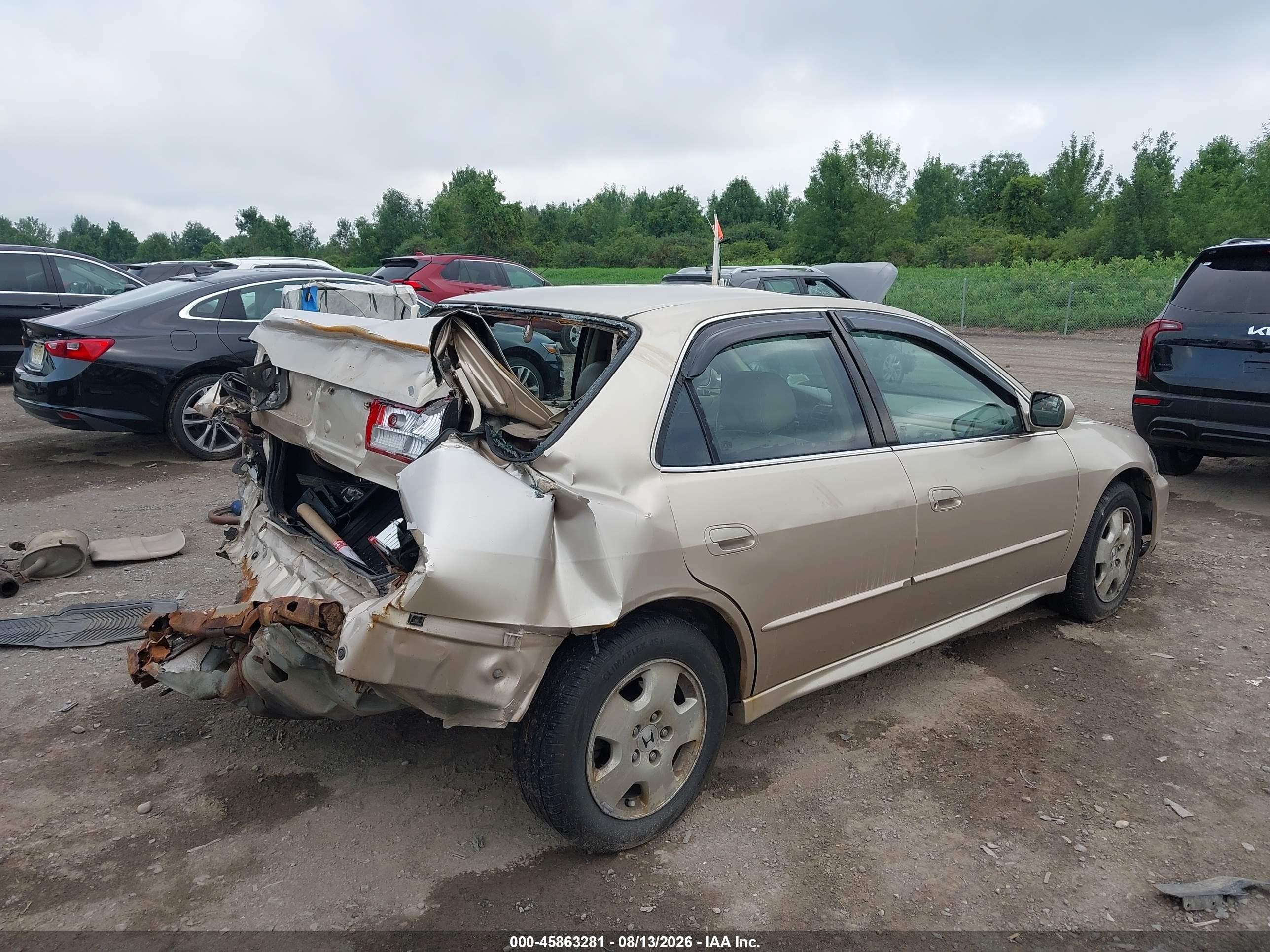 2001 Honda Accord 3.0 Ex Gold vin: 1HGCG16591A071910
