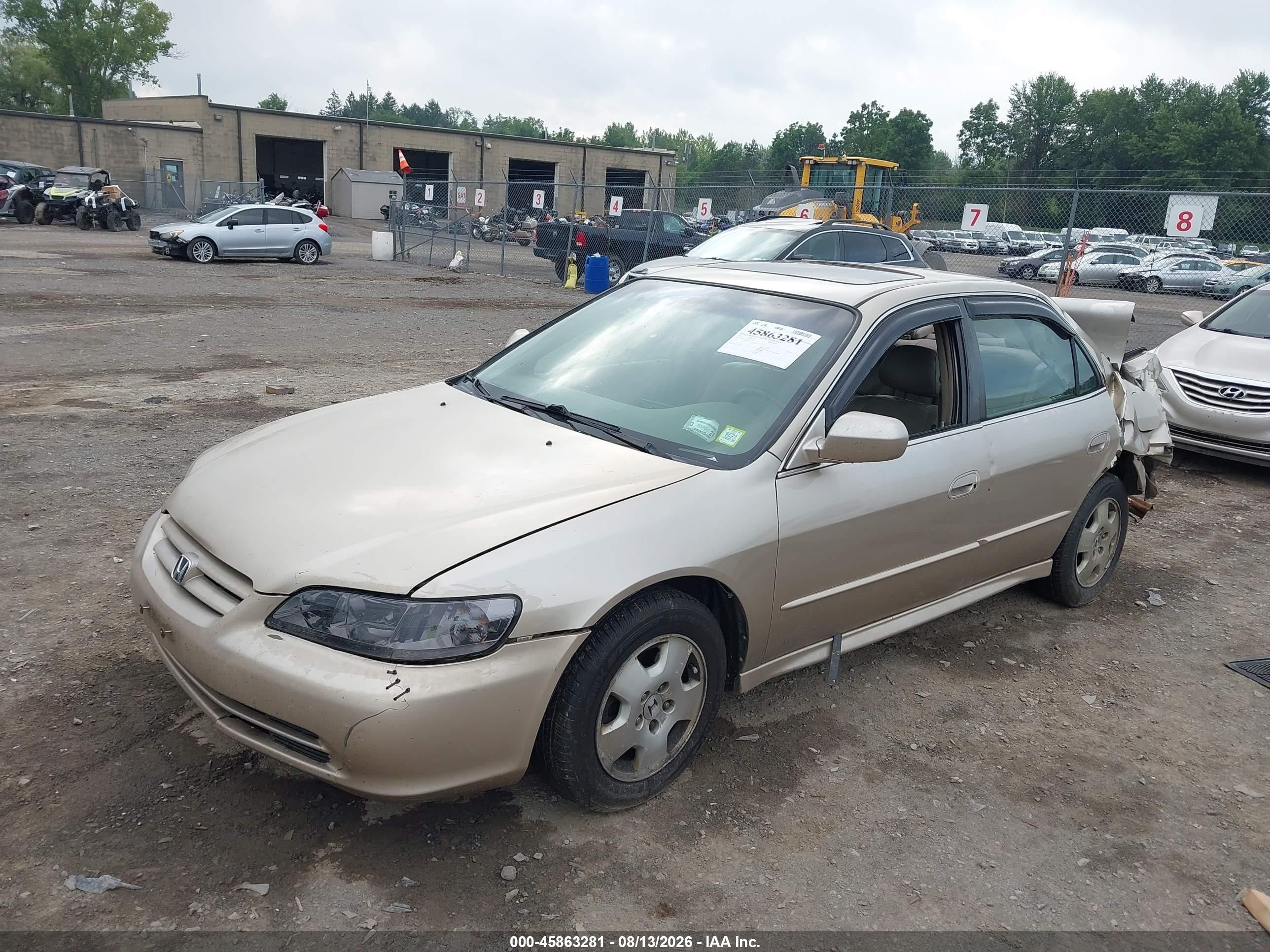 2001 Honda Accord 3.0 Ex Gold vin: 1HGCG16591A071910
