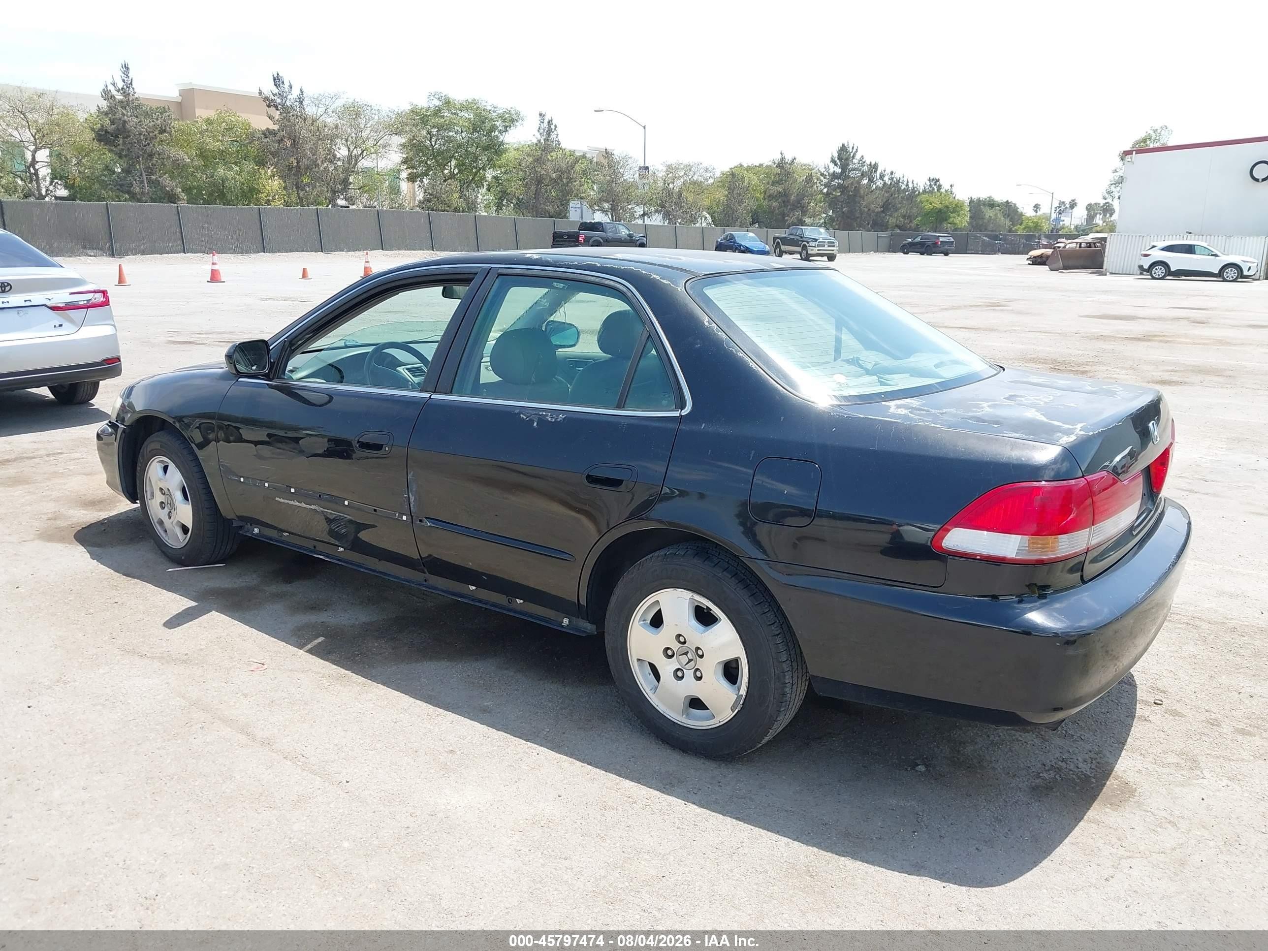 2001 Honda Accord 3.0 Ex Black vin: 1HGCG16591A079179
