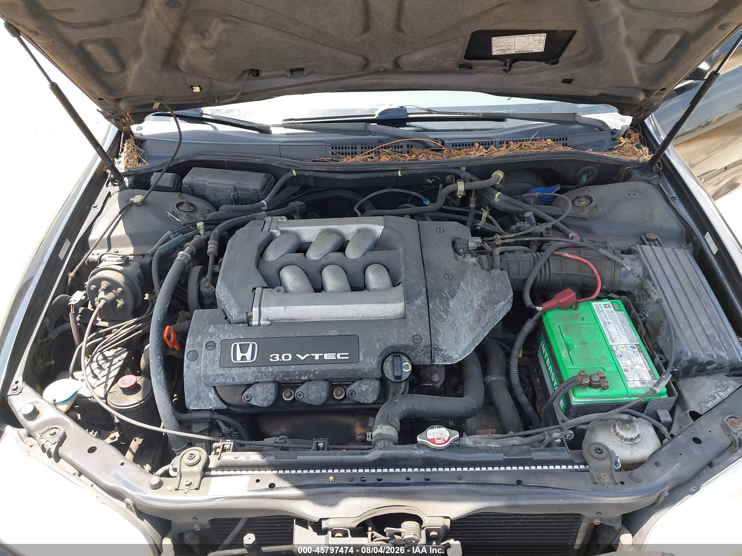 2001 Honda Accord 3.0 Ex Black vin: 1HGCG16591A079179