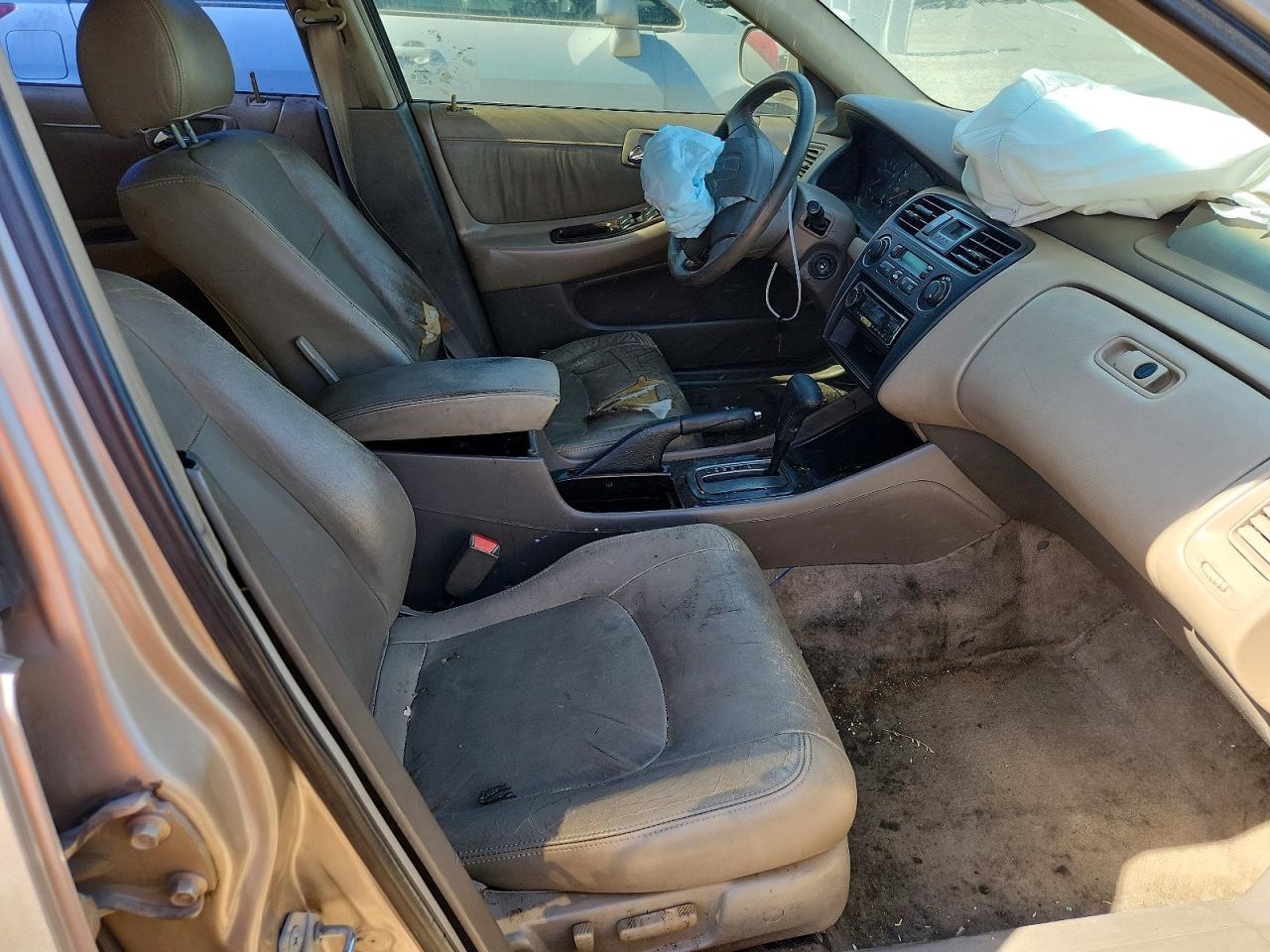 2001 Honda Accord Ex Gold vin: 1HGCG16591A083118