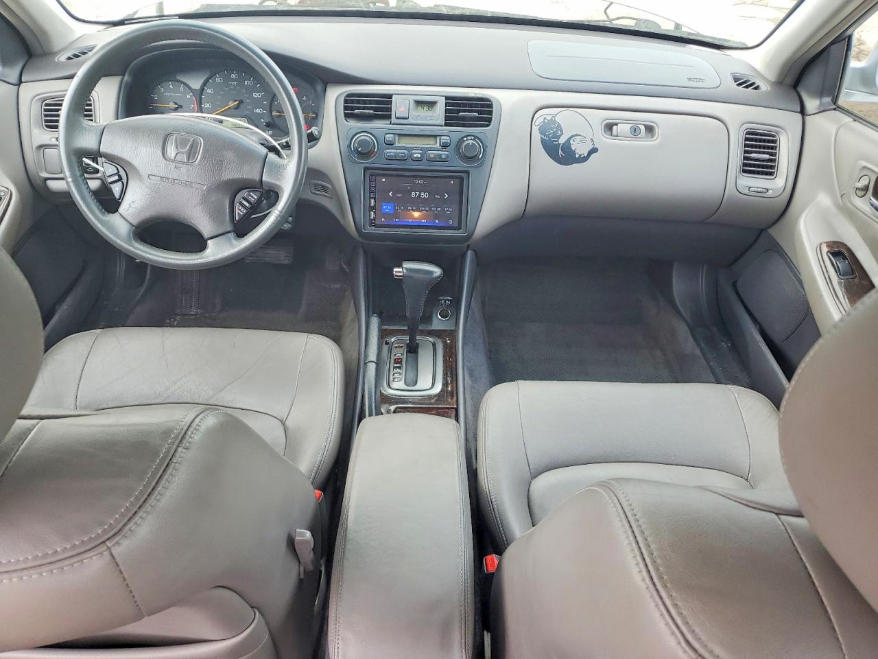 2002 Honda Accord Ex Silver vin: 1HGCG16592A000093