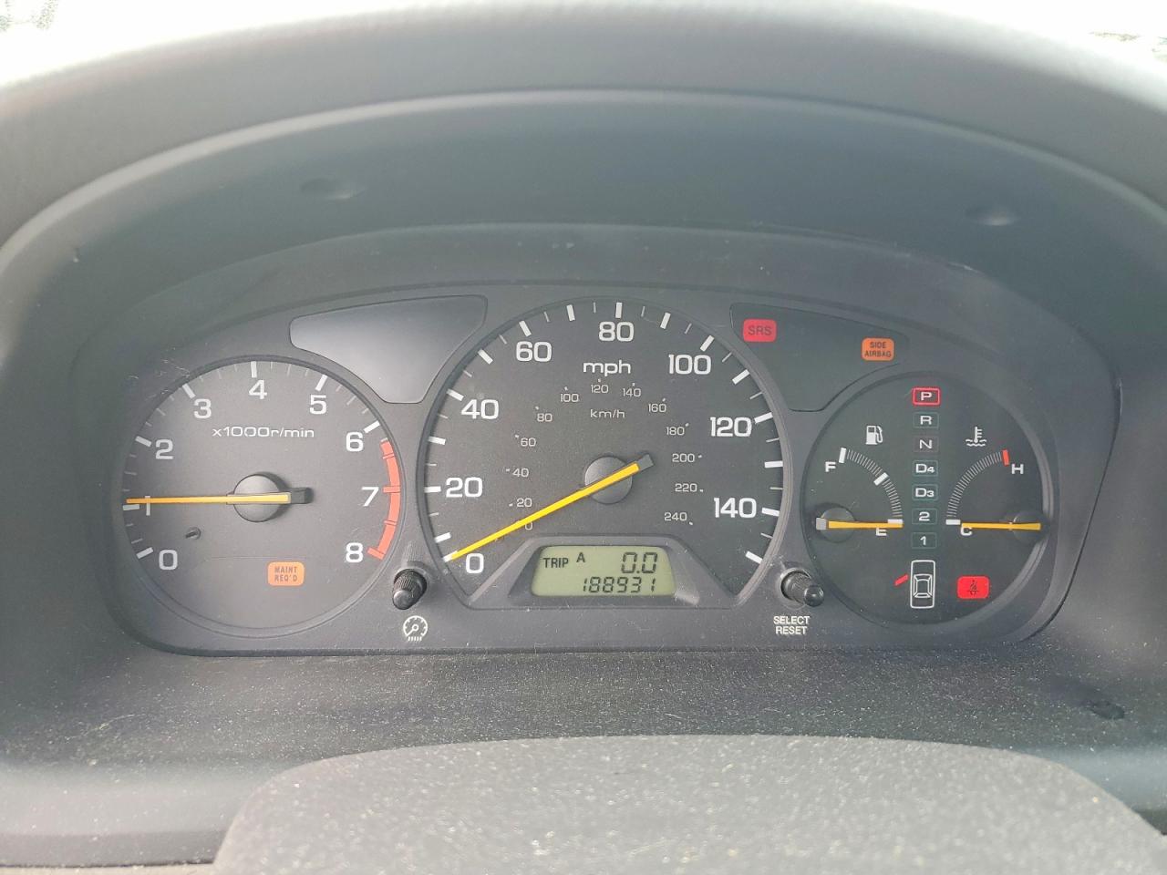 2002 Honda Accord Ex Silver vin: 1HGCG16592A000093