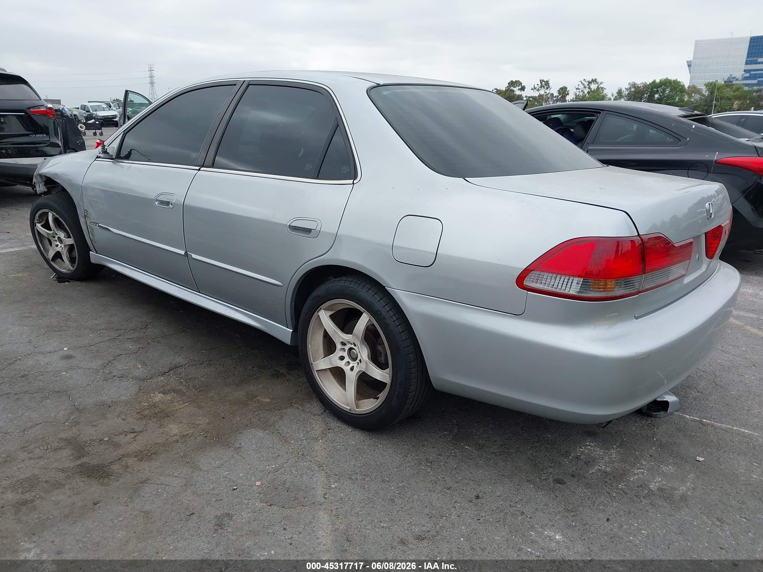 2002 Honda Accord 3.0 Ex Silver vin: 1HGCG16592A022269