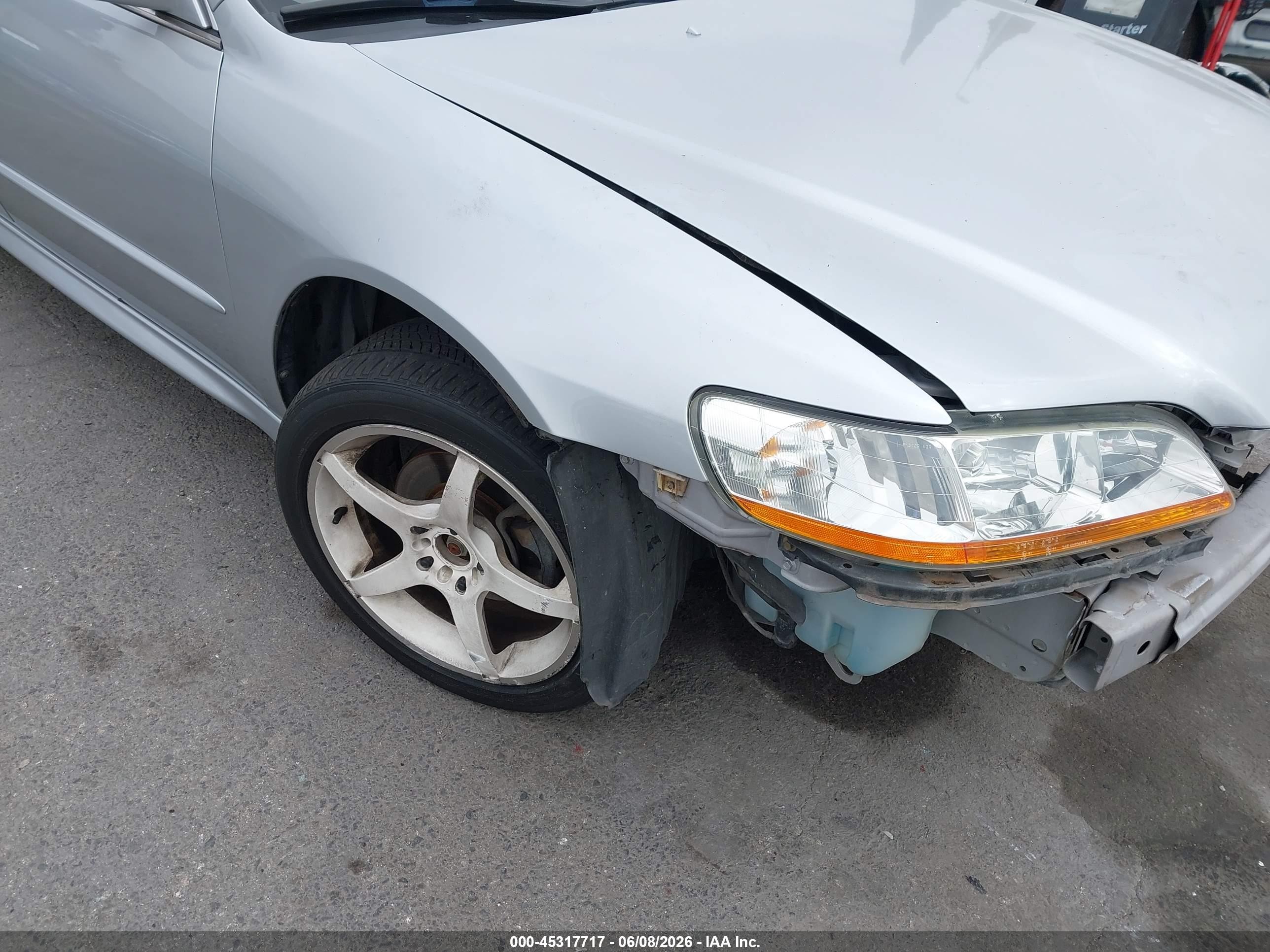 2002 Honda Accord 3.0 Ex Silver vin: 1HGCG16592A022269