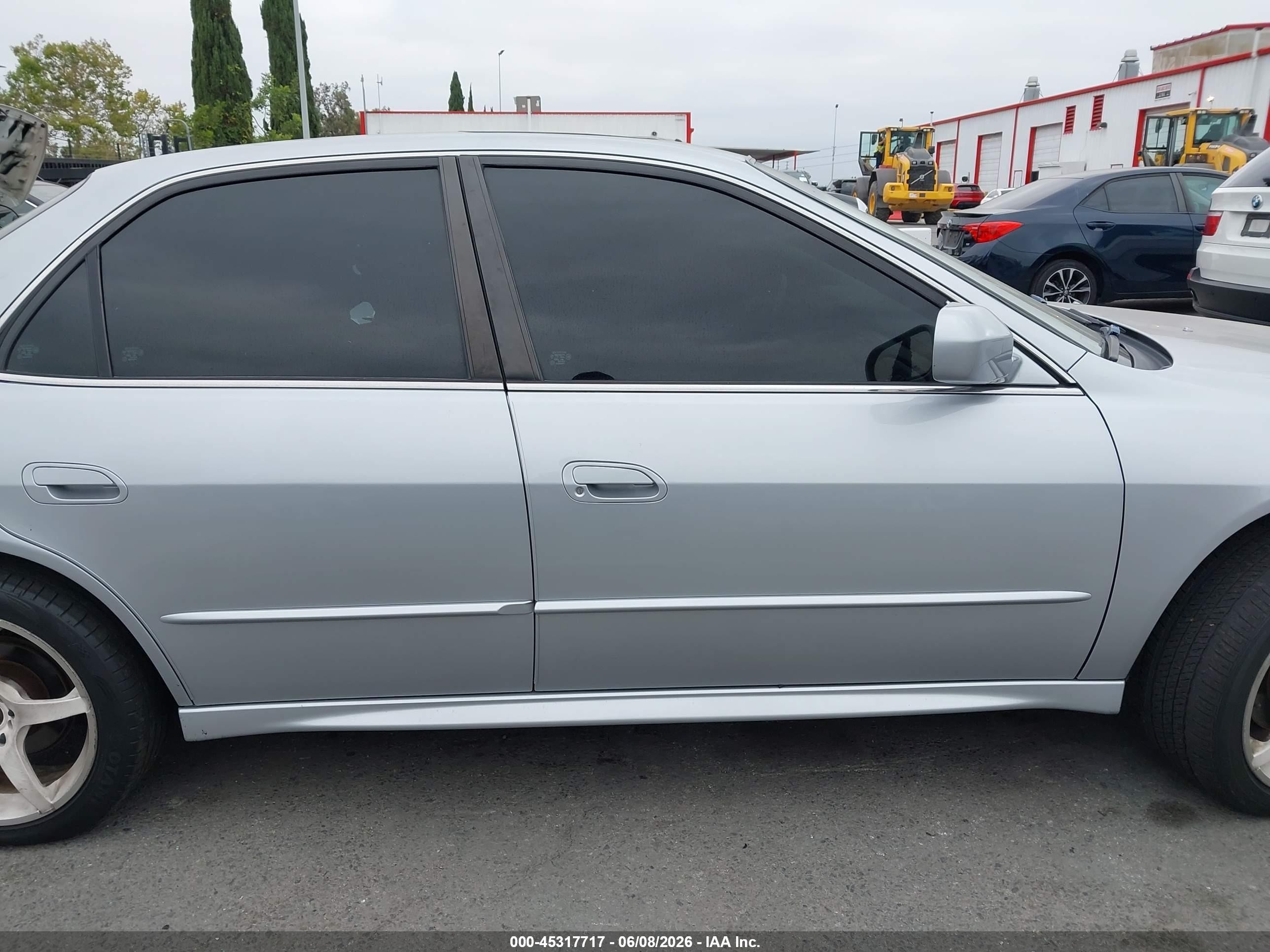 2002 Honda Accord 3.0 Ex Silver vin: 1HGCG16592A022269