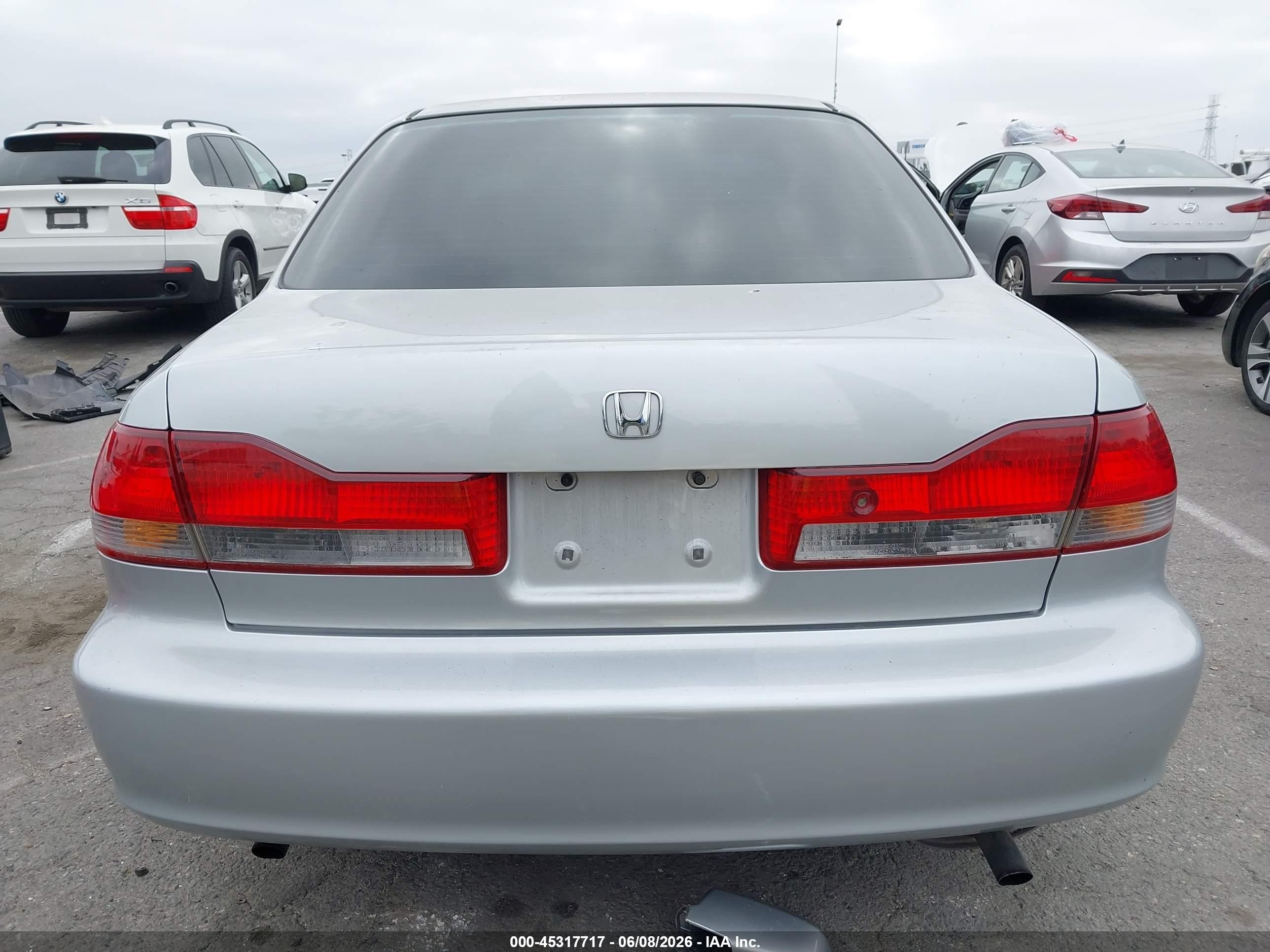 2002 Honda Accord 3.0 Ex Silver vin: 1HGCG16592A022269