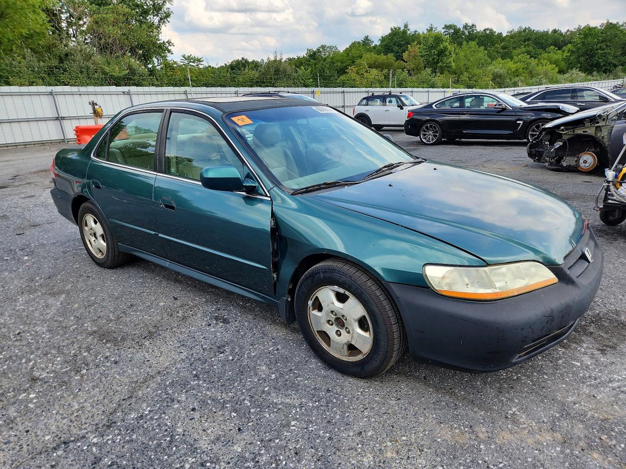 2002 Honda Accord Ex Green vin: 1HGCG16592A024751