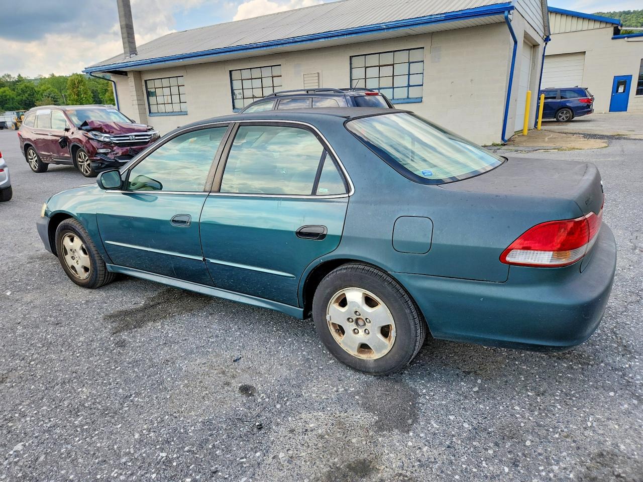 2002 Honda Accord Ex Green vin: 1HGCG16592A024751