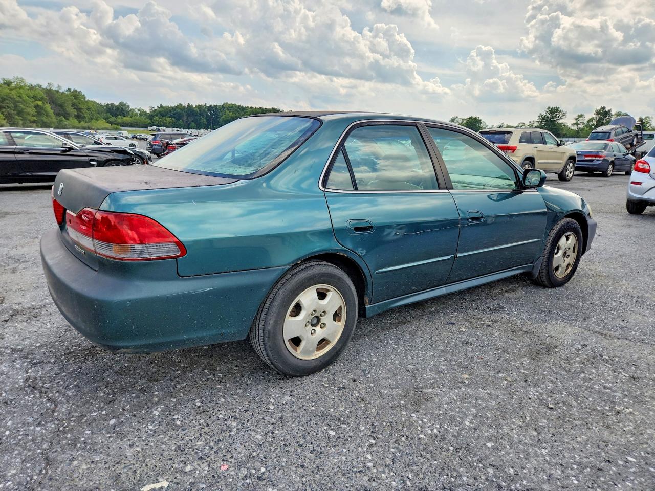 2002 Honda Accord Ex Green vin: 1HGCG16592A024751