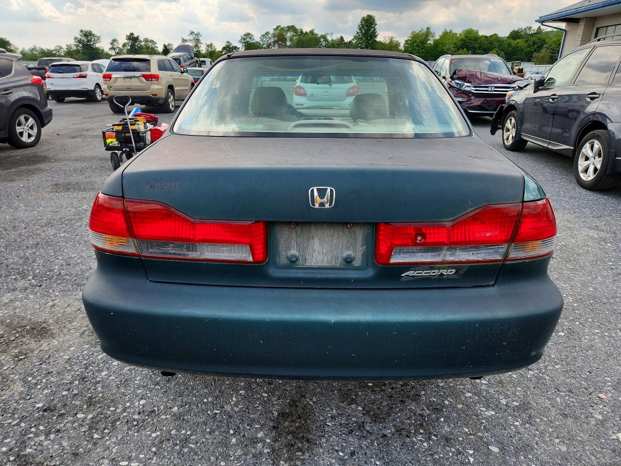 2002 Honda Accord Ex Green vin: 1HGCG16592A024751