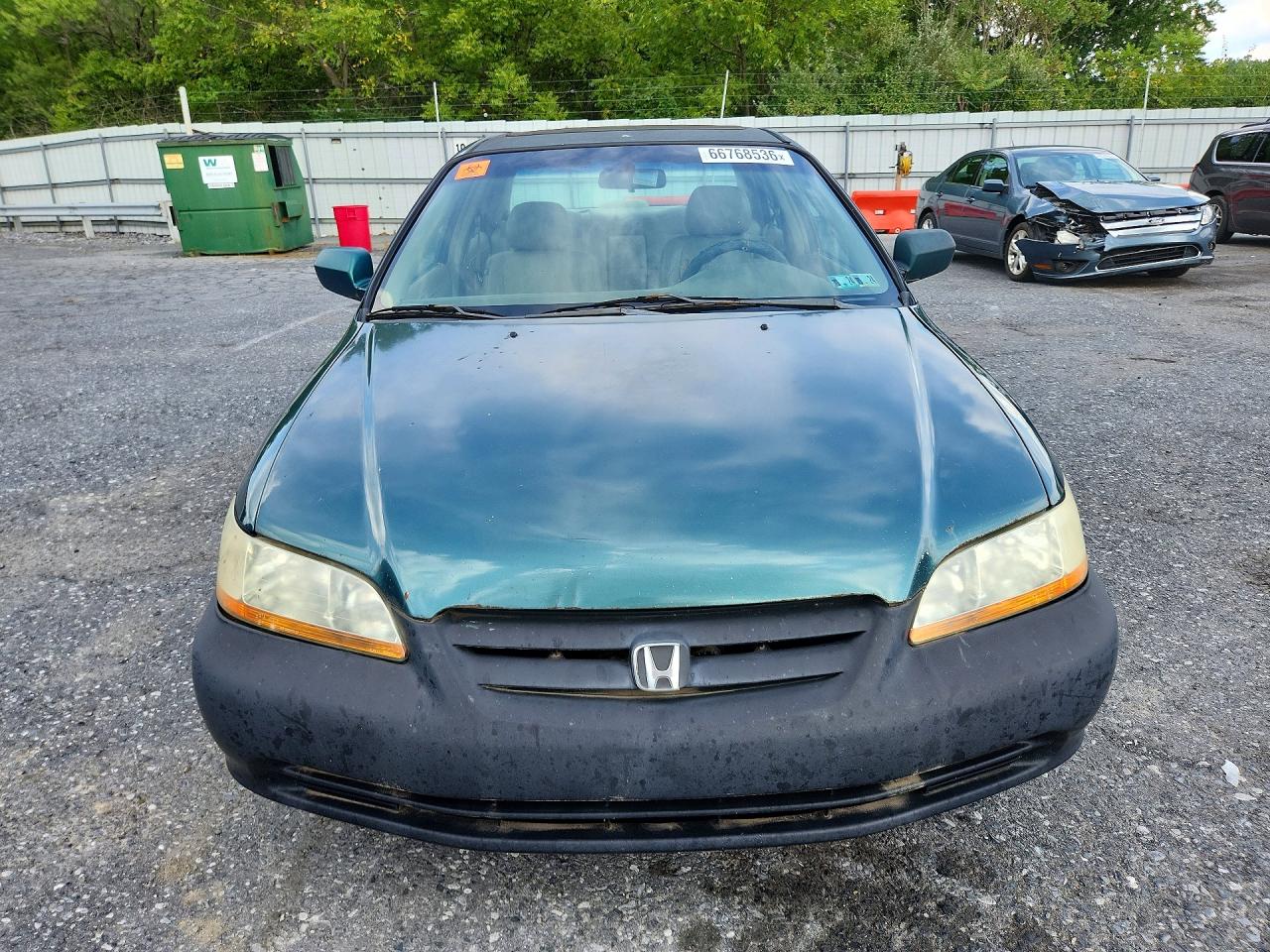 2002 Honda Accord Ex Green vin: 1HGCG16592A024751