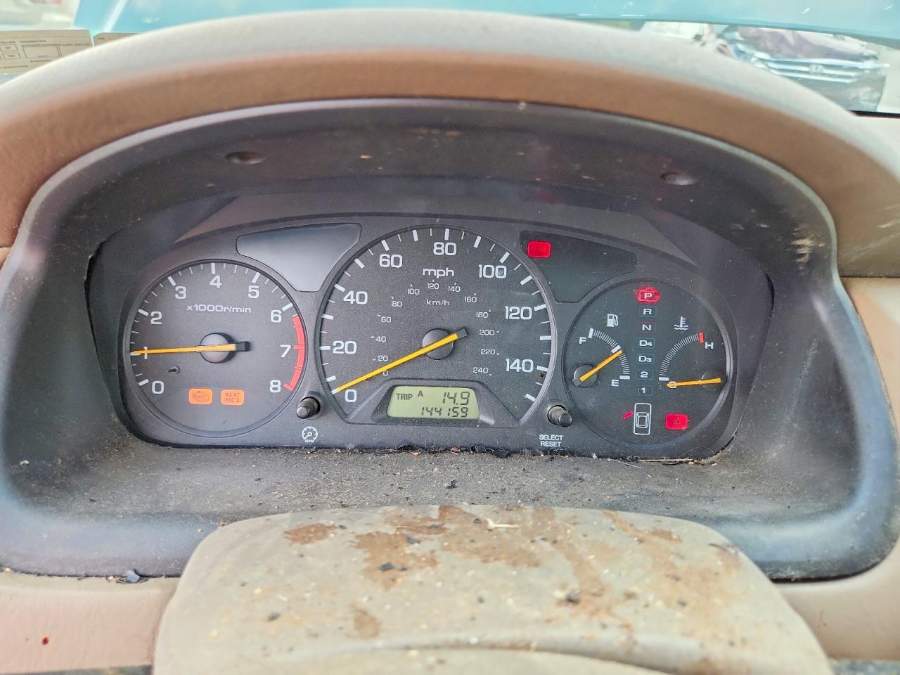 2002 Honda Accord Ex Green vin: 1HGCG16592A024751