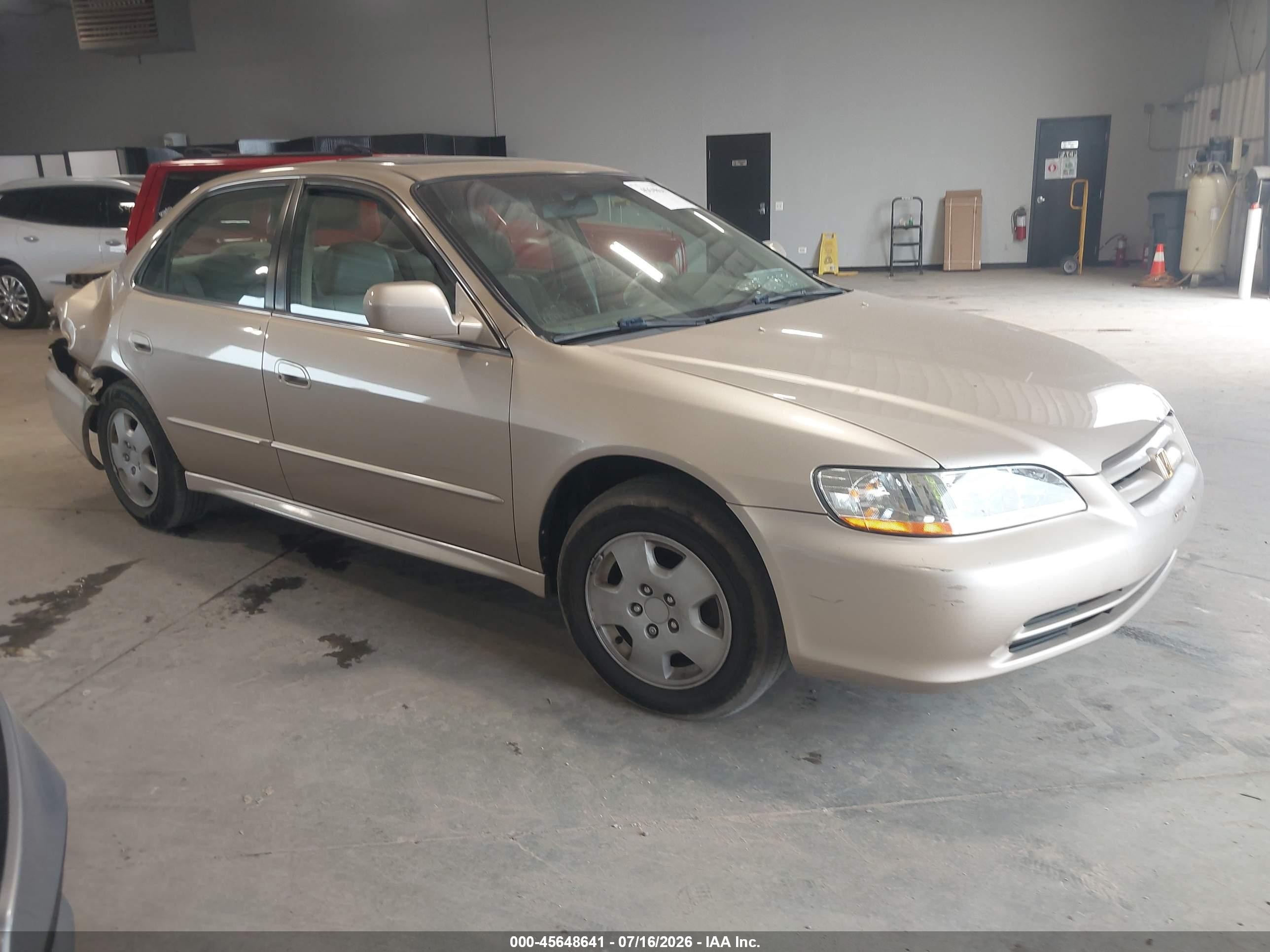 2002 Honda Accord 3.0 Ex Gold vin: 1HGCG16592A033918