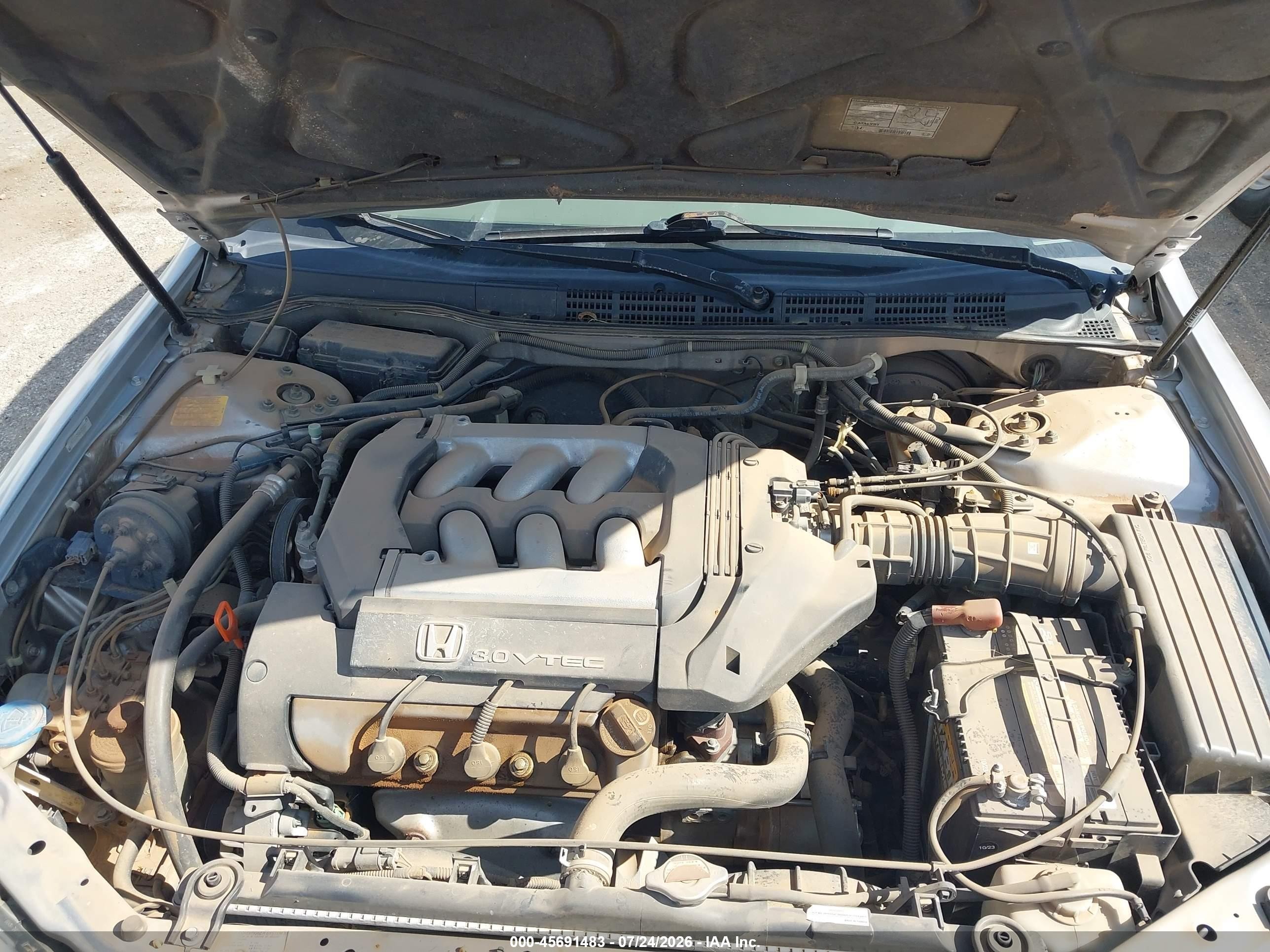 1998 Honda Accord Ex V6 Champagne vin: 1HGCG1659WA056623