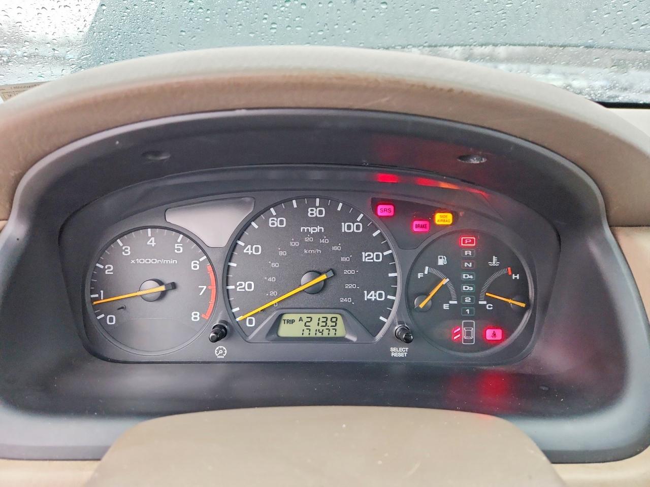 2000 Honda Accord Green vin: 1HGCG1659YA016920