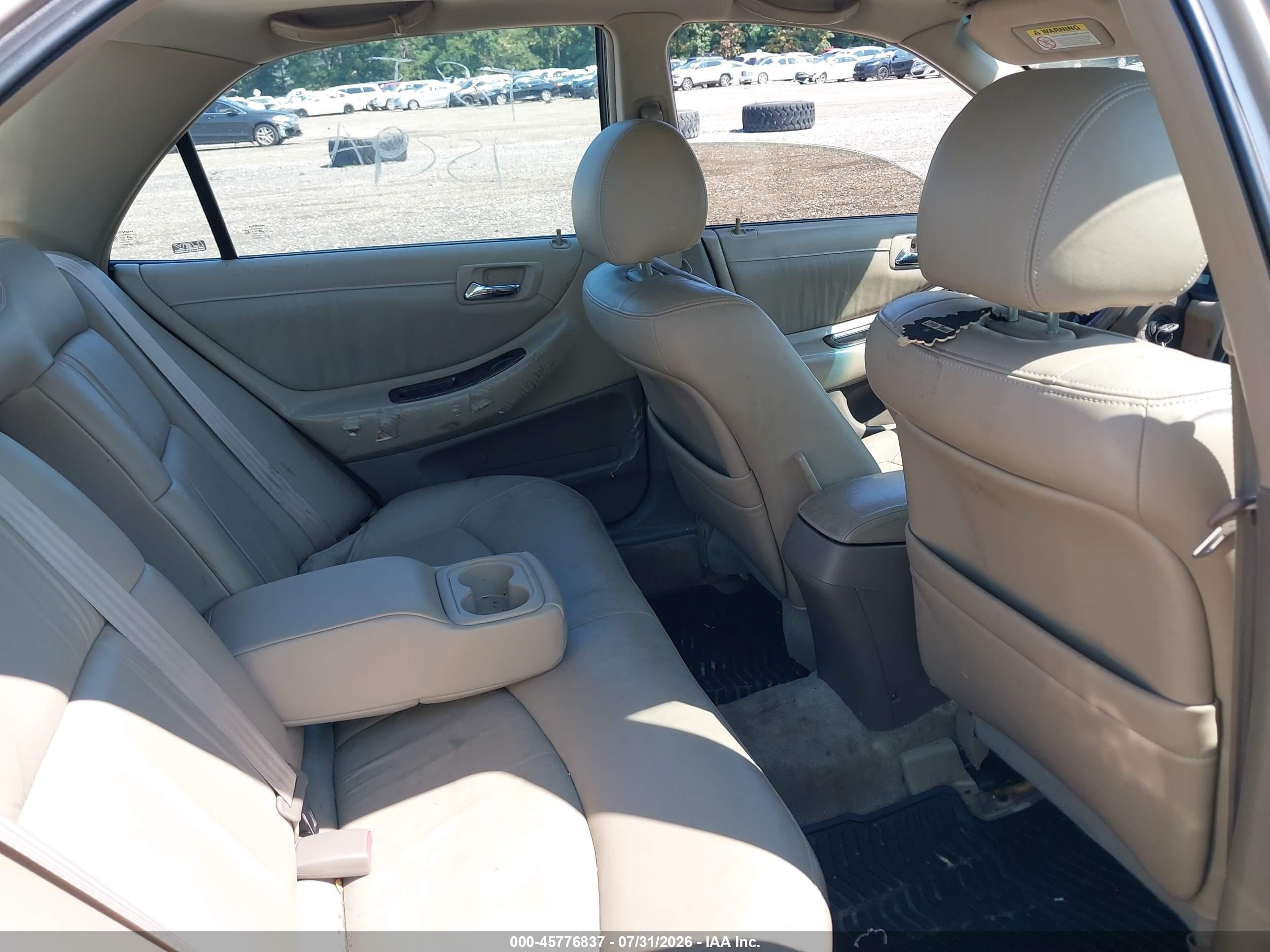 2002 Honda Accord 3.0 Ex Gold vin: 1HGCG165X2A009322