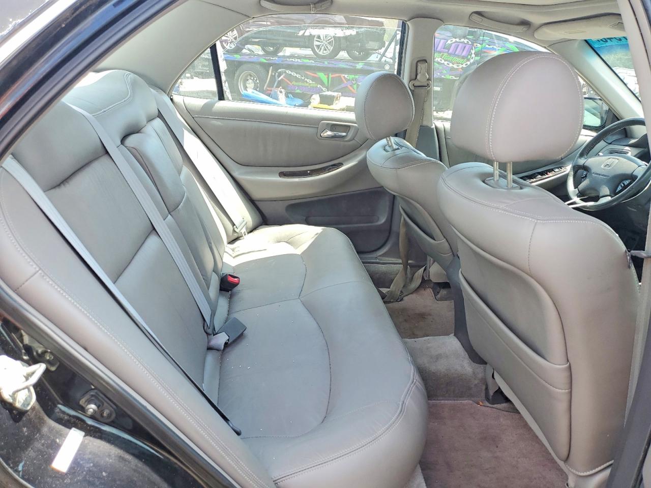 2002 Honda Accord Ex Black vin: 1HGCG165X2A039713