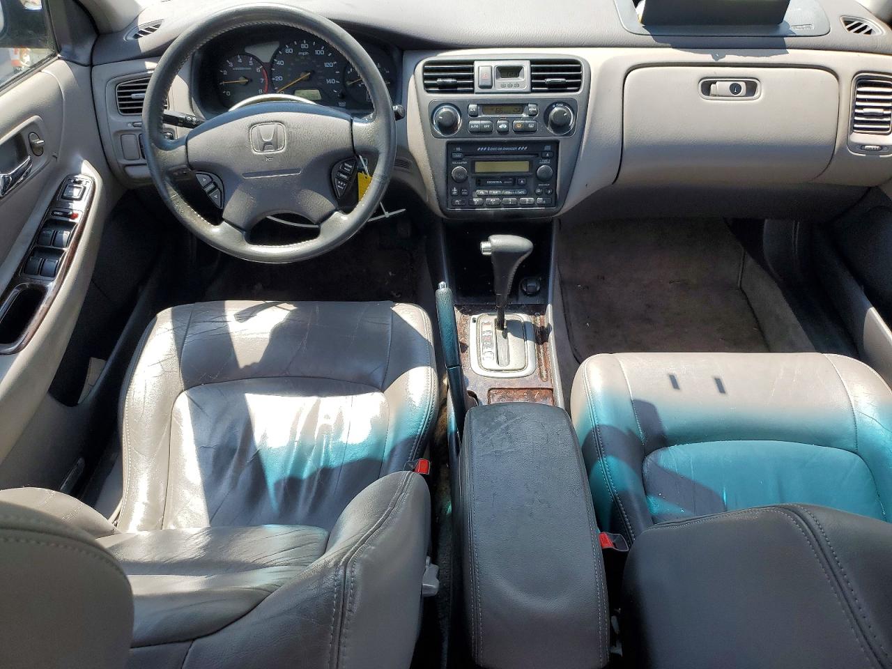 2002 Honda Accord Ex Black vin: 1HGCG165X2A039713