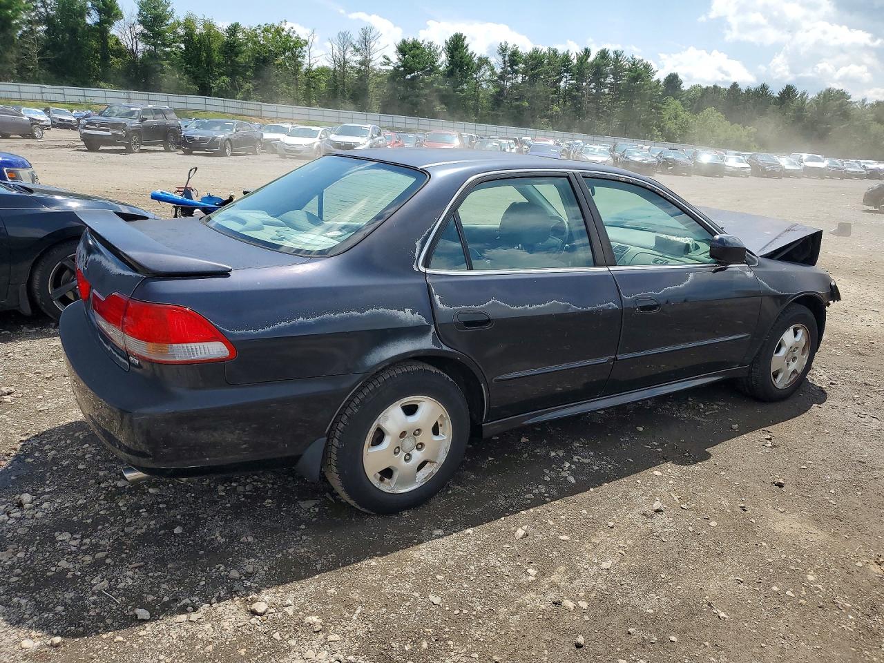 2002 Honda Accord Ex Black vin: 1HGCG165X2A039713