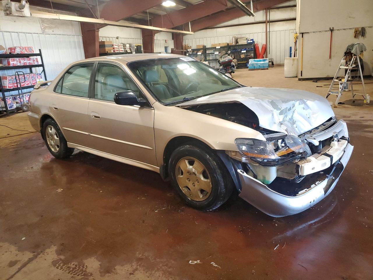 2002 Honda Accord Ex Tan vin: 1HGCG165X2A048427