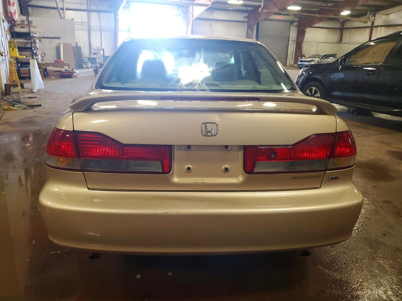 2002 Honda Accord Ex Tan vin: 1HGCG165X2A048427