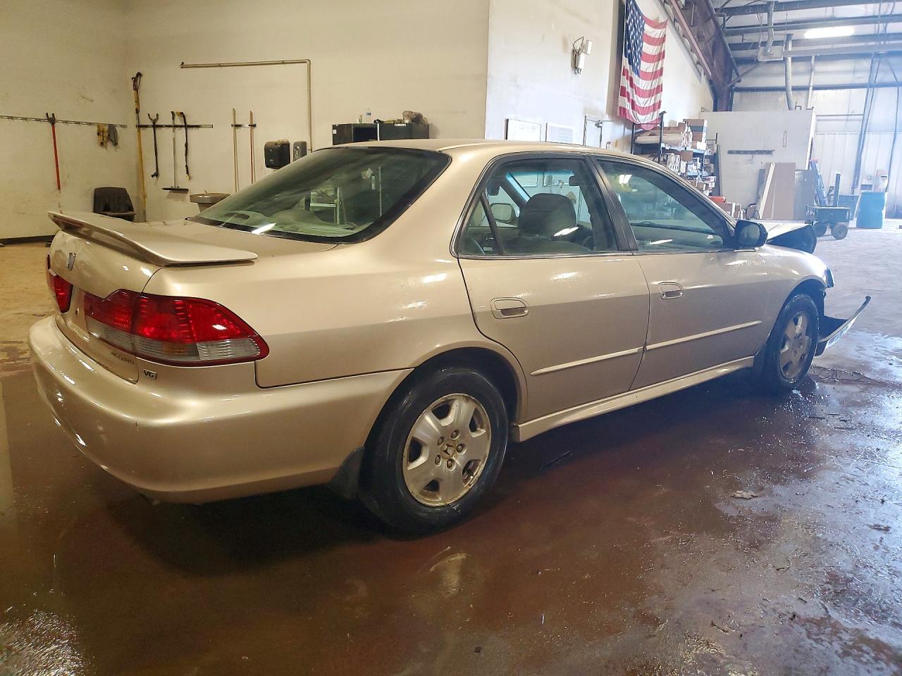 2002 Honda Accord Ex Tan vin: 1HGCG165X2A048427