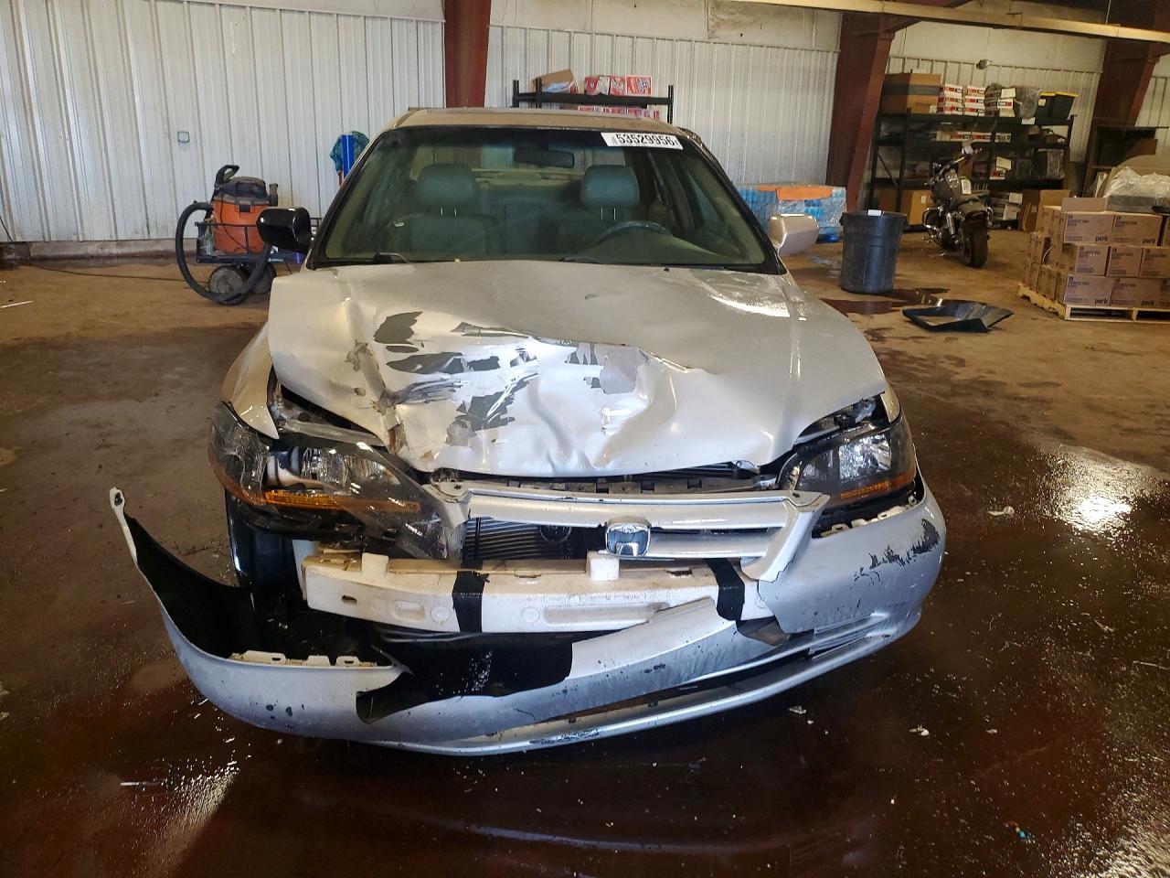 2002 Honda Accord Ex Tan vin: 1HGCG165X2A048427