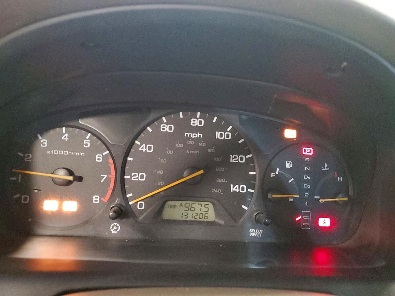2002 Honda Accord Ex Tan vin: 1HGCG165X2A048427