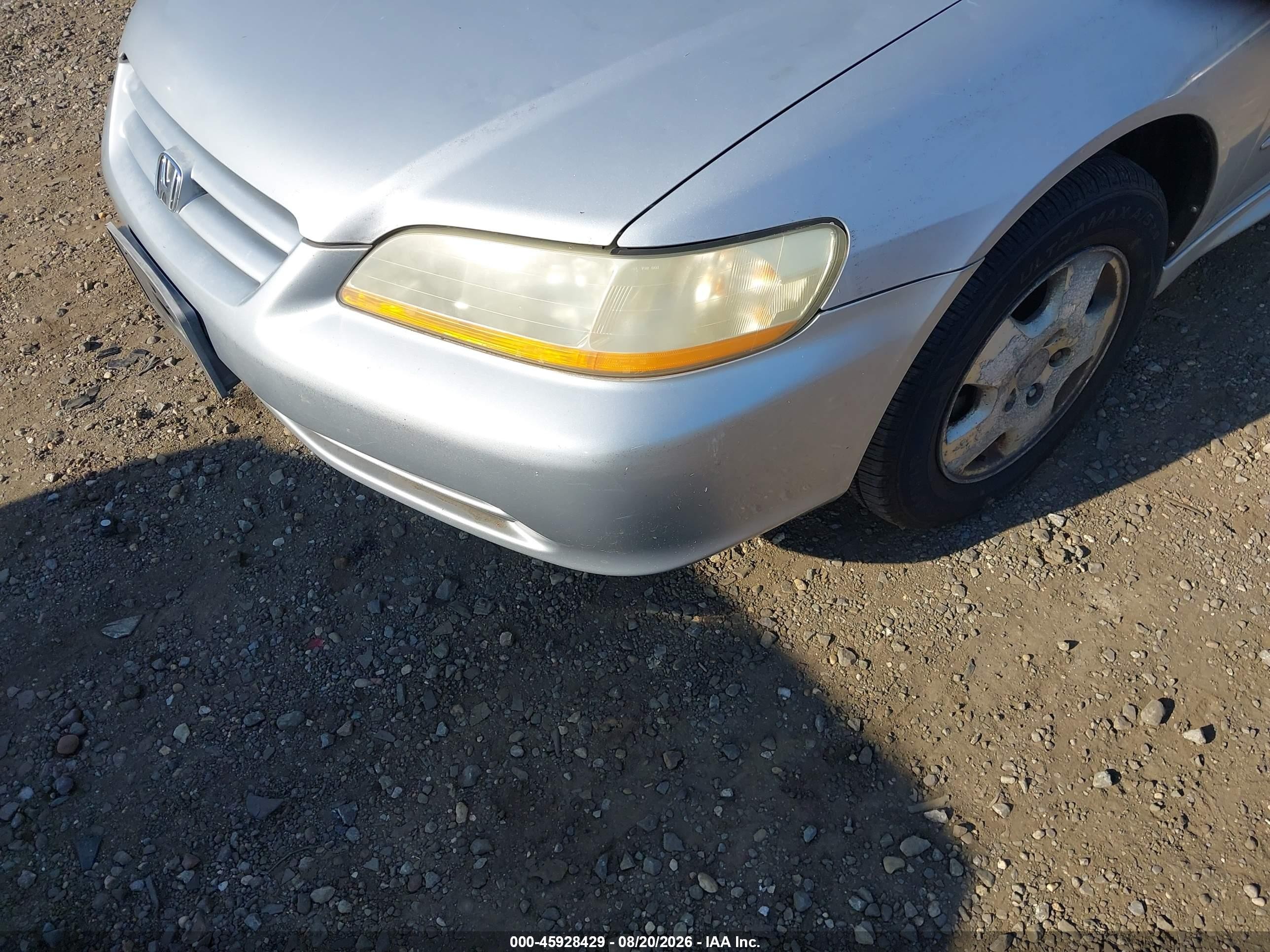2002 Honda Accord 3.0 Ex Серебряный vin: 1HGCG165X2A071089