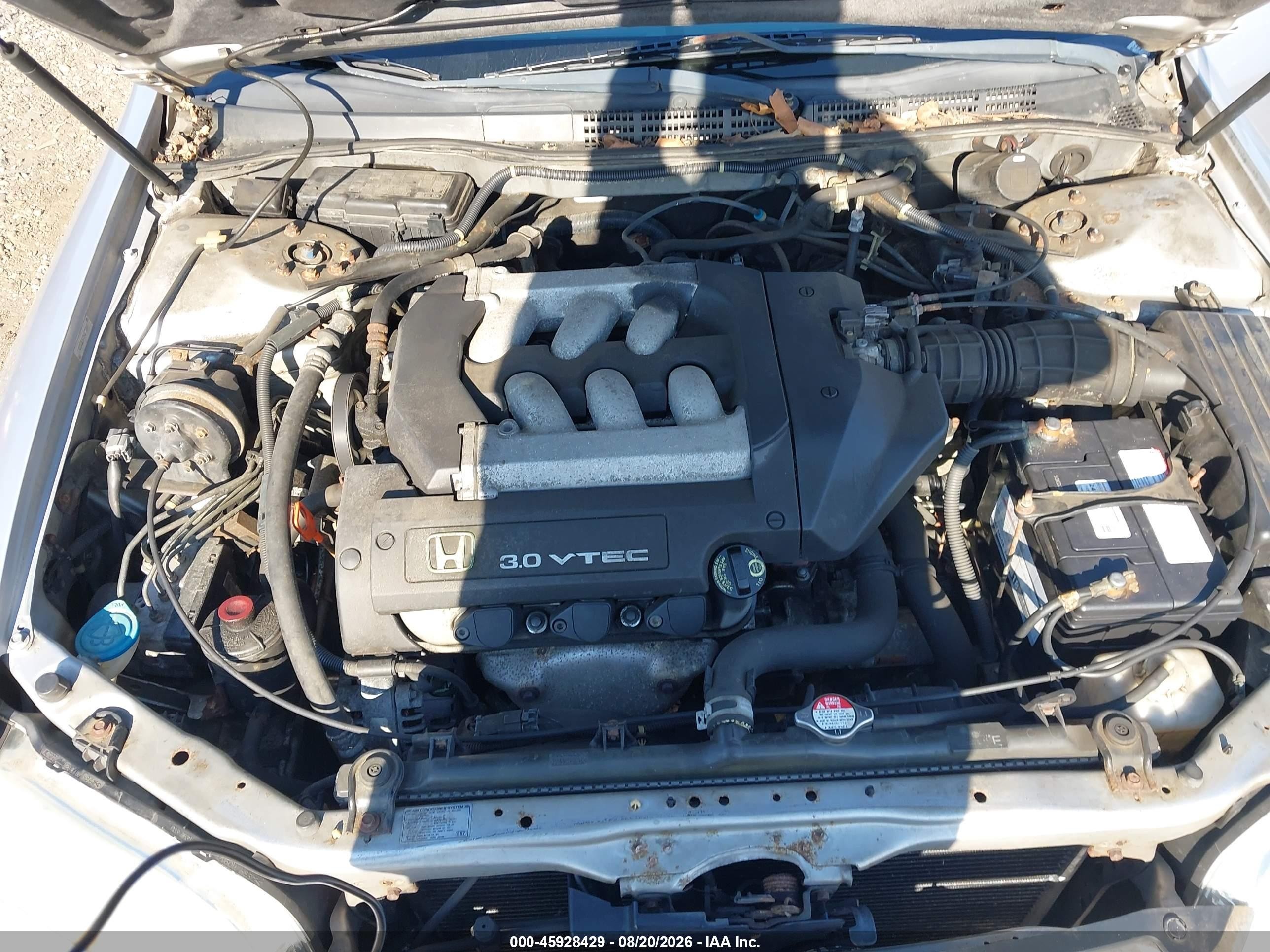 2002 Honda Accord 3.0 Ex Серебряный vin: 1HGCG165X2A071089