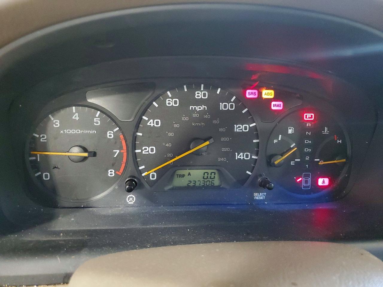 2000 Honda Accord Ex Tan vin: 1HGCG165XYA018773