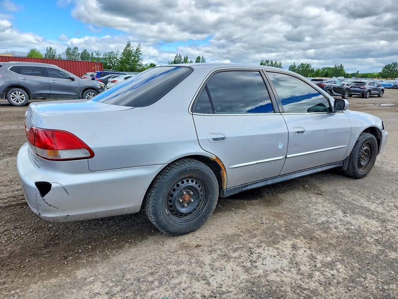 2002 Honda Accord Se Silver vin: 1HGCG16622A805684