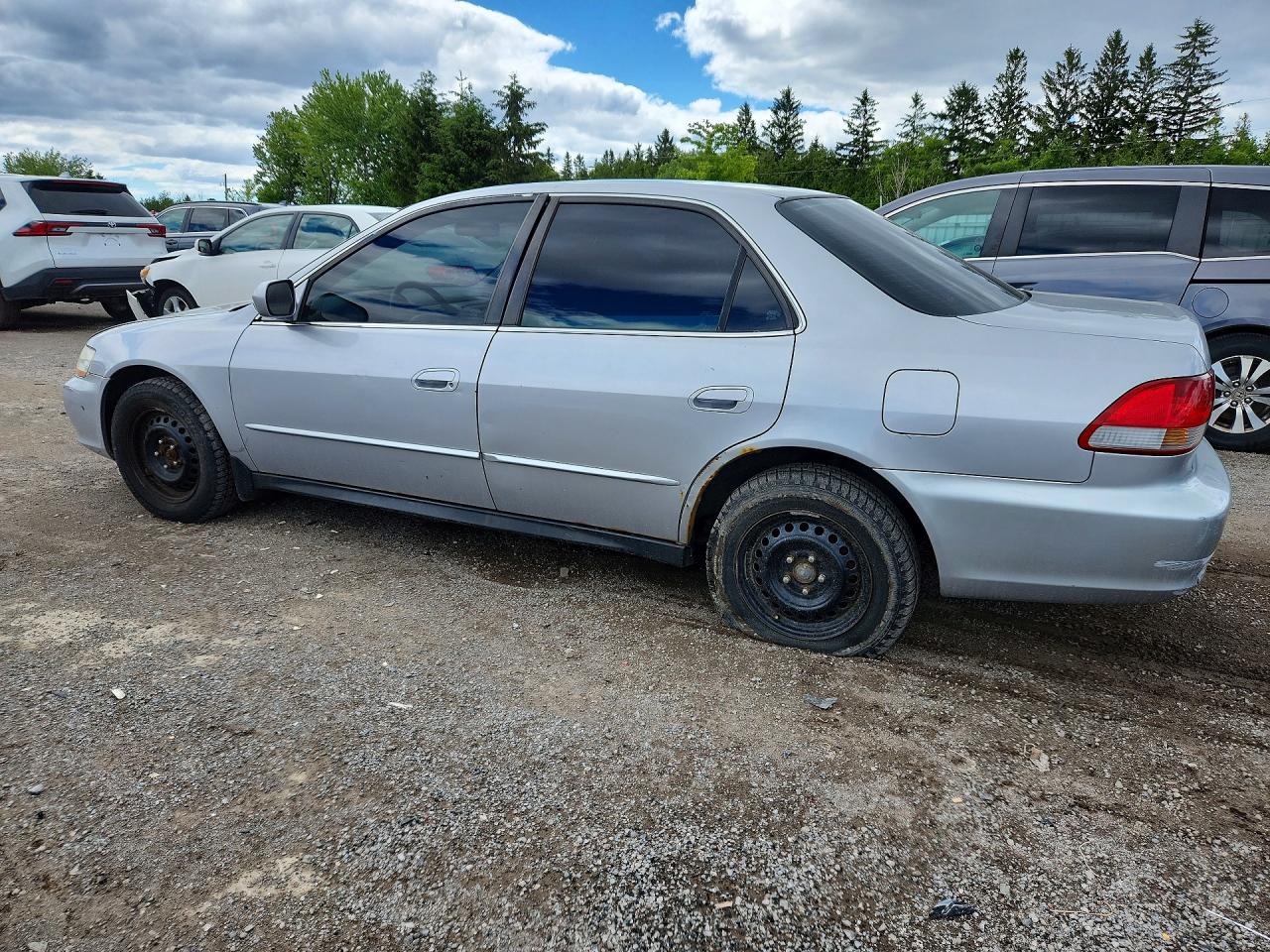 2002 Honda Accord Se Silver vin: 1HGCG16622A805684