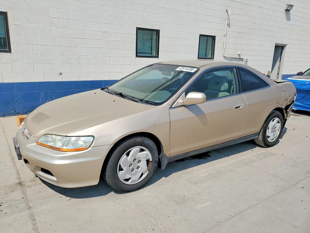 2002 Honda Accord Lx Beige vin: 1HGCG22422A026876