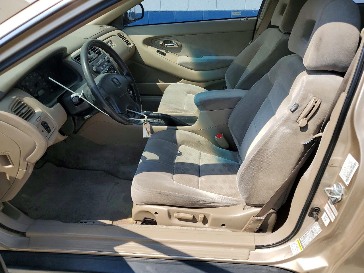 2002 Honda Accord Lx Beige vin: 1HGCG22422A026876