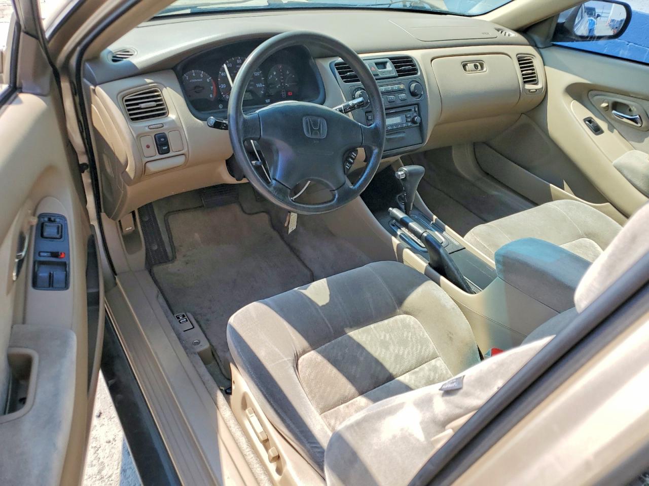 2002 Honda Accord Lx Beige vin: 1HGCG22422A026876