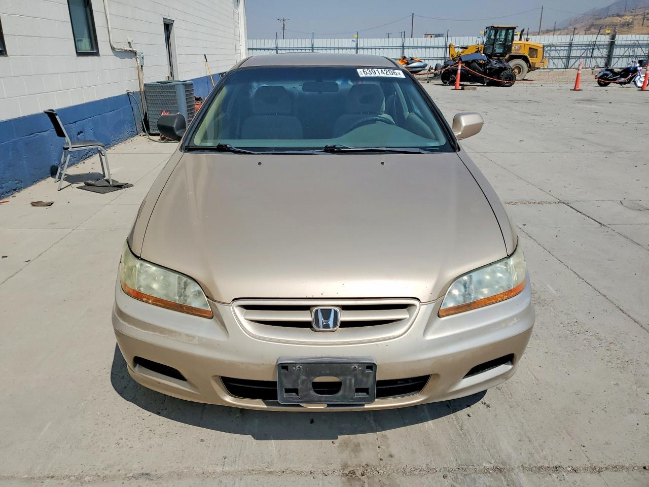 2002 Honda Accord Lx Beige vin: 1HGCG22422A026876