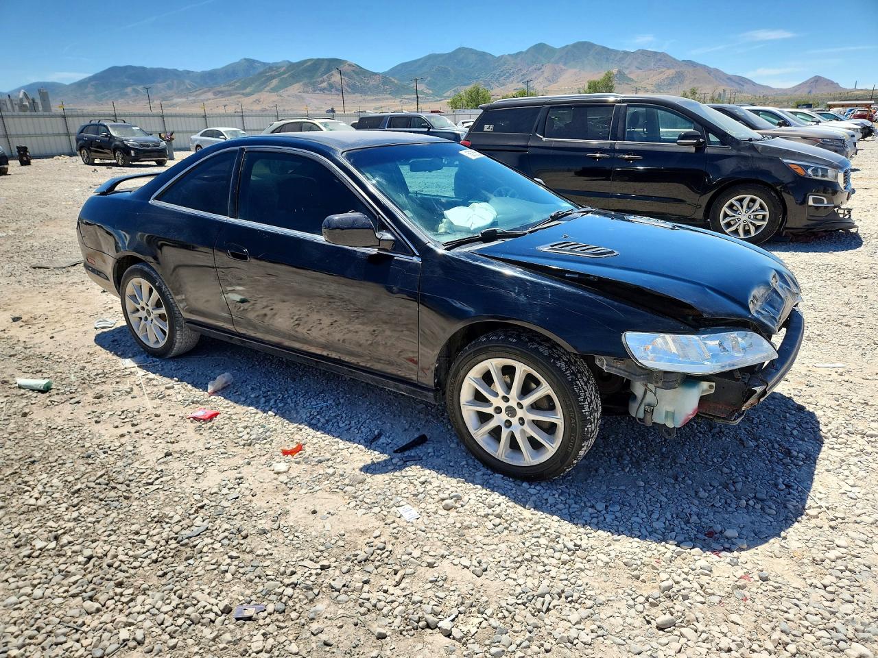 2000 Honda Accord Lx Black vin: 1HGCG2242YA020813