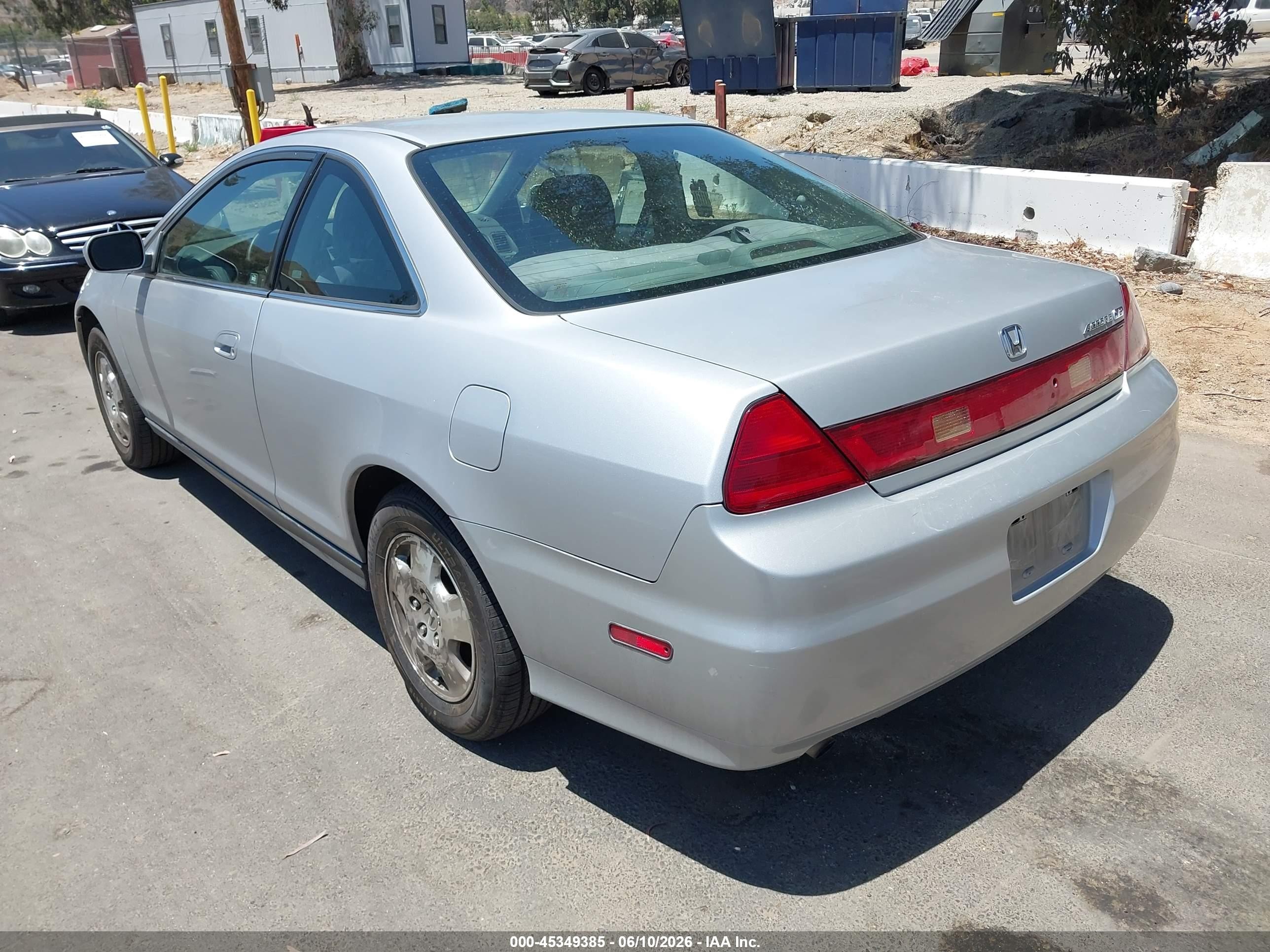 2001 Honda Accord 3.0 Lx Silver vin: 1HGCG22431A036329