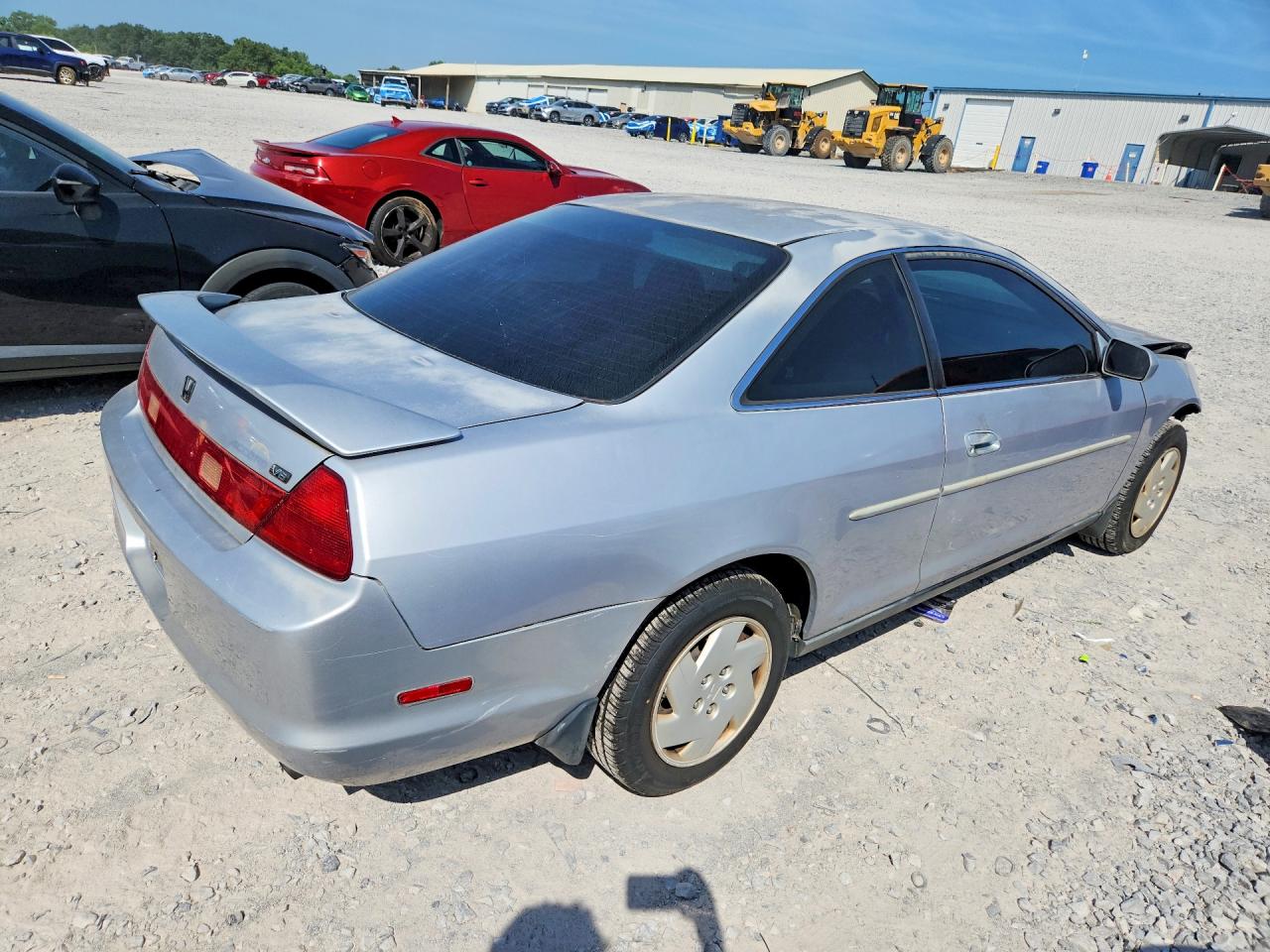 1998 Honda Accord Lx Silver vin: 1HGCG2244WA005405