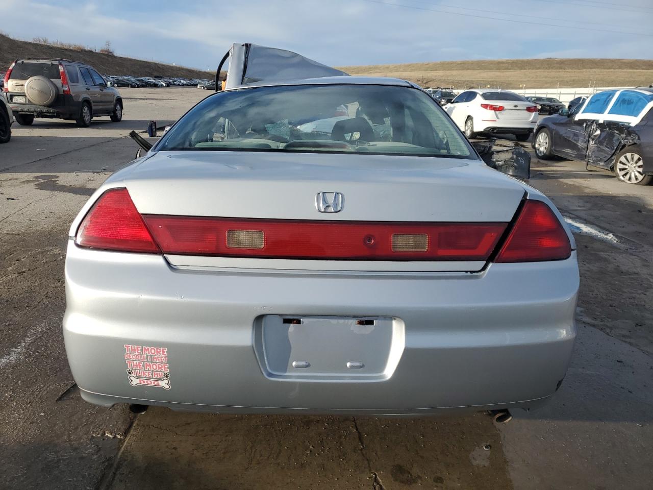 2001 Honda Accord Lx Silver vin: 1HGCG22451A015613