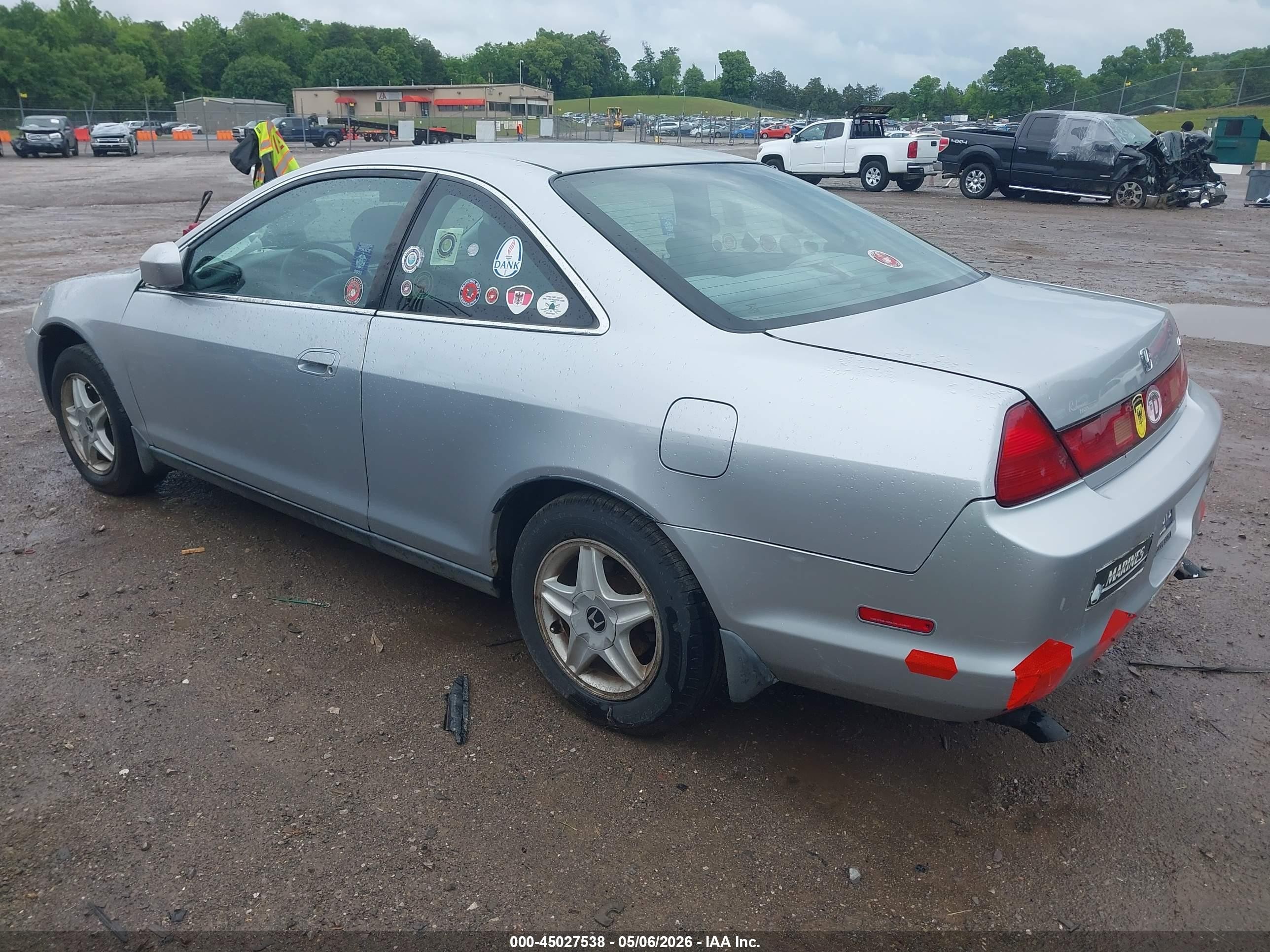 1999 Honda Accord Lx V6 Серебряный vin: 1HGCG2245XA013594