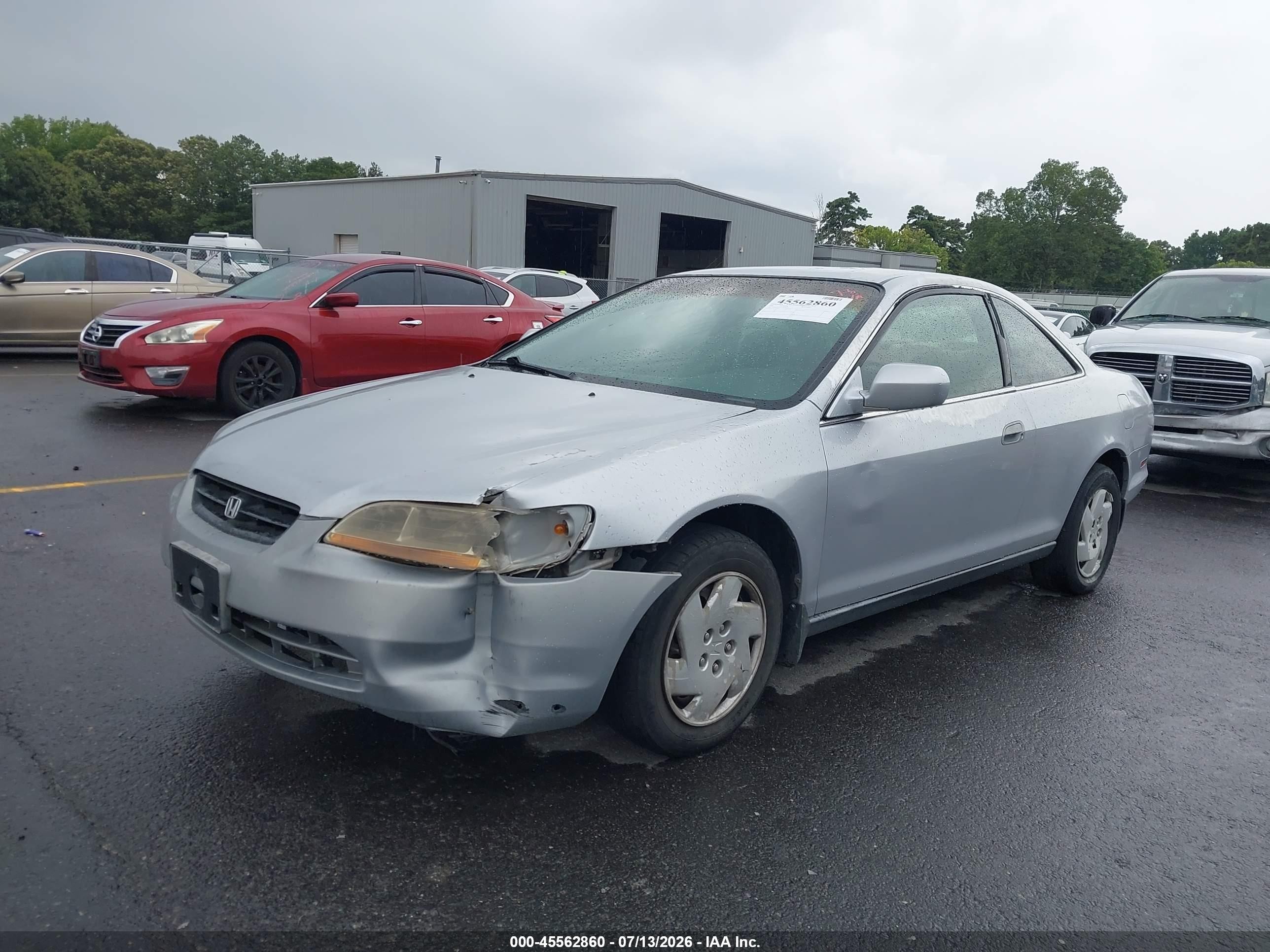2000 Honda Accord 3.0 Lx Silver vin: 1HGCG224XYA019165
