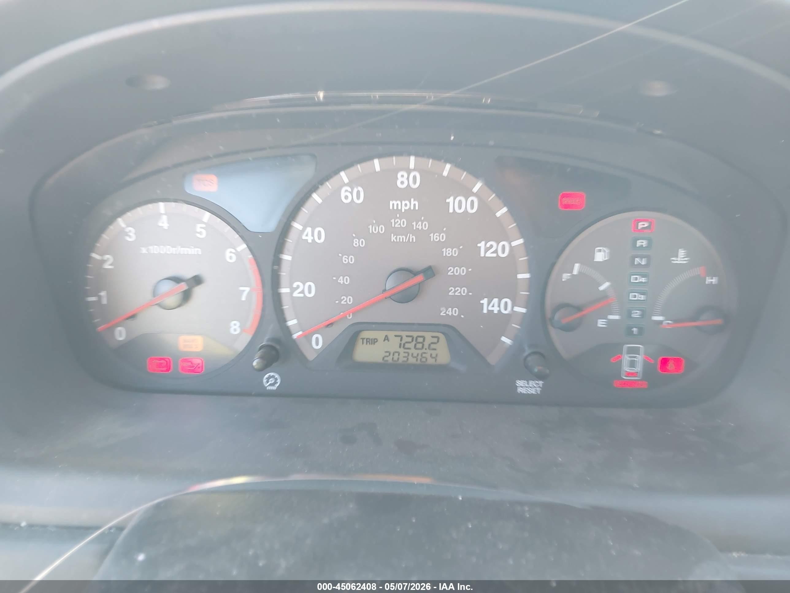 2002 Honda Accord 3.0 Ex Silver vin: 1HGCG22502A010779