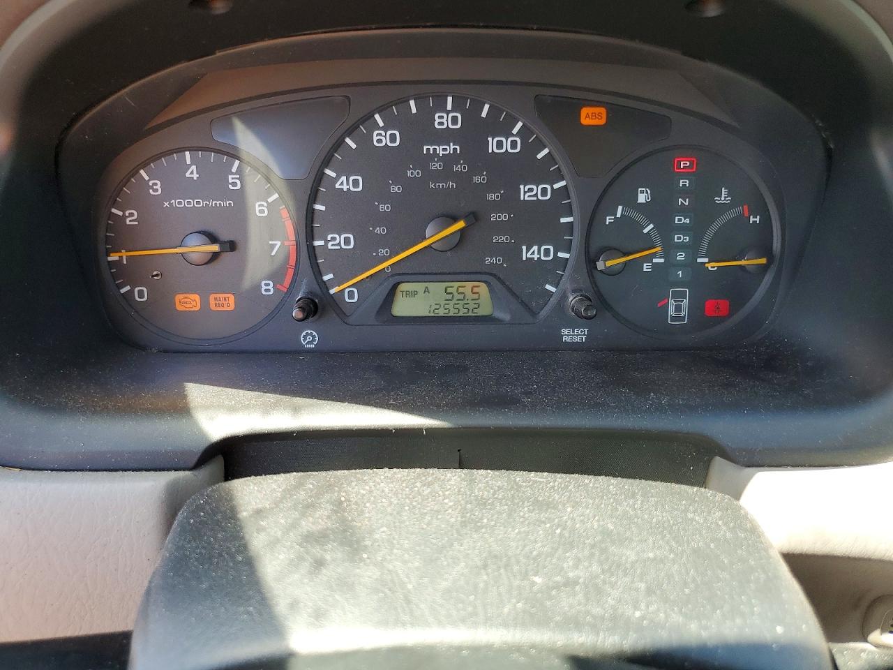 1999 Honda Accord Ex Бордовый vin: 1HGCG2250XA024169